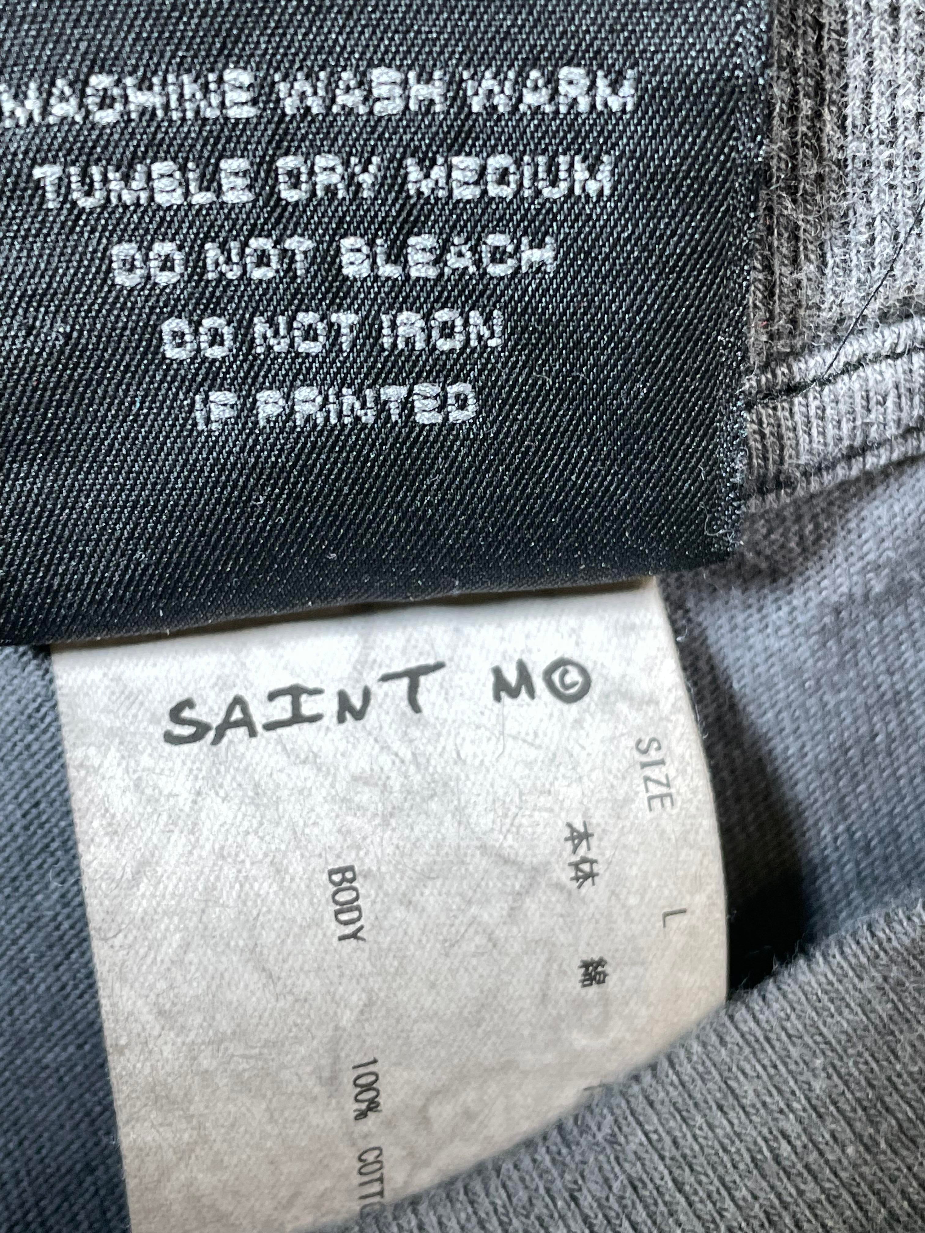 Saint Michael Grey, Yellow & Blue Tee