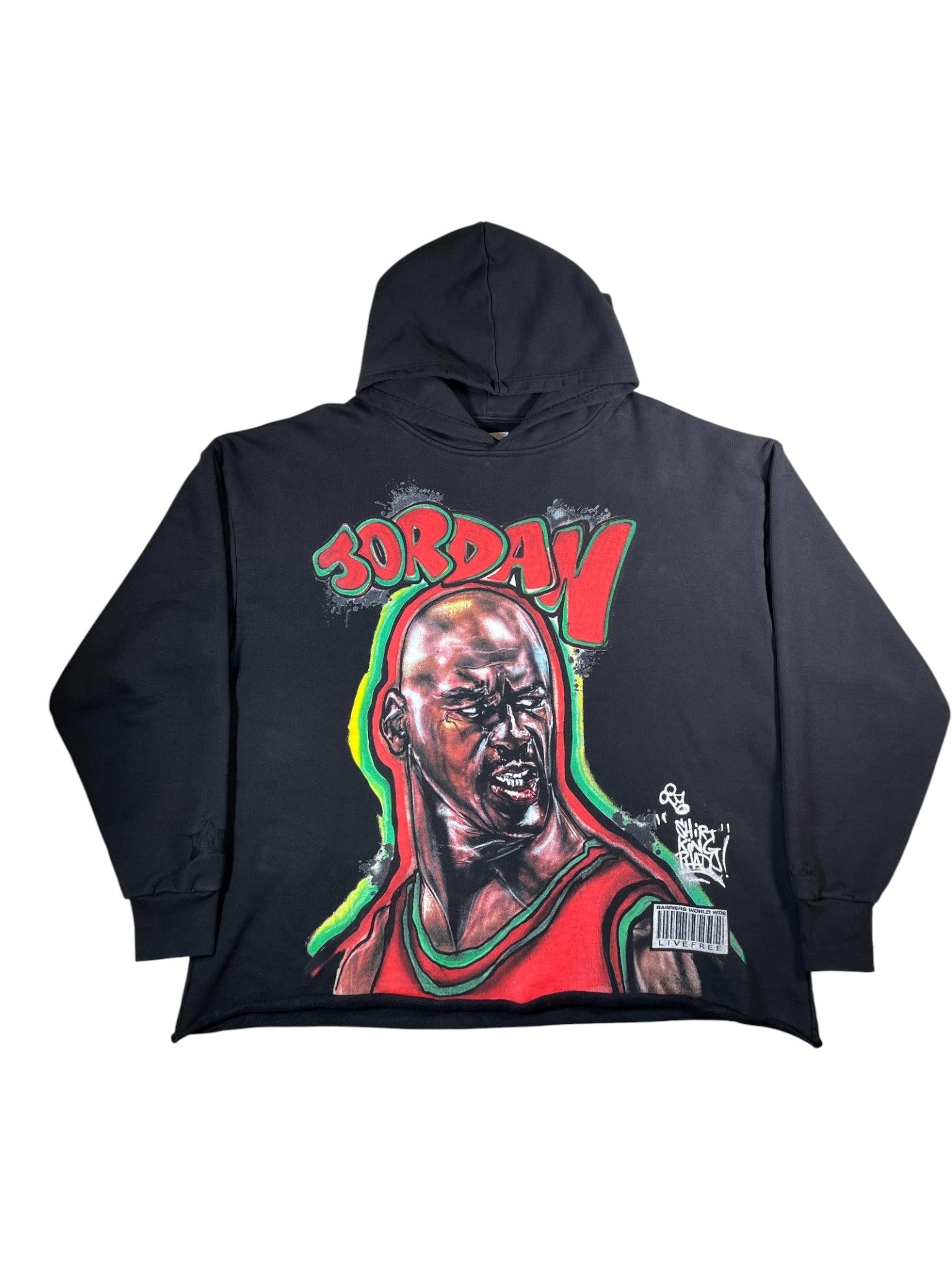 Barriers 'Jordan' Black Hoodie