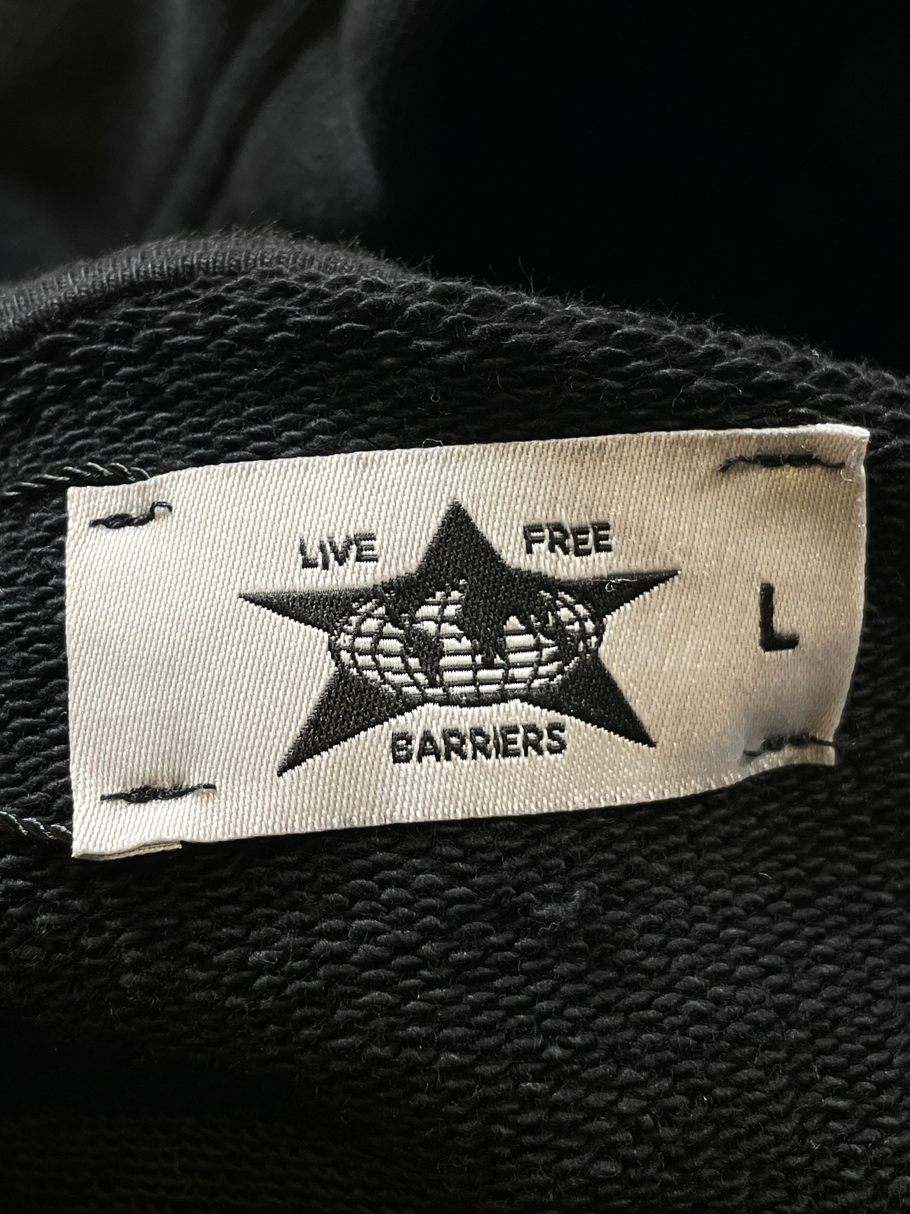 Barriers 'Jordan' Black Hoodie