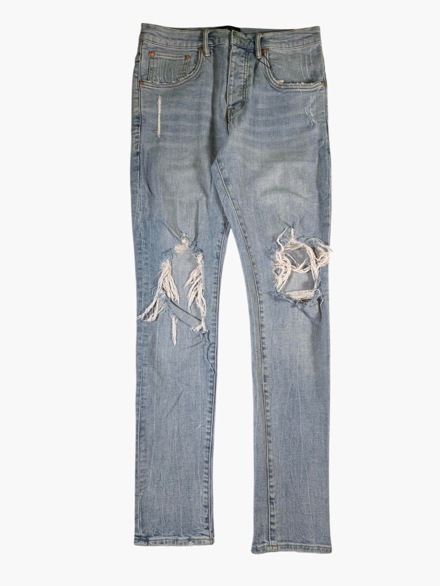 Purples Brand Light Wash Jeans