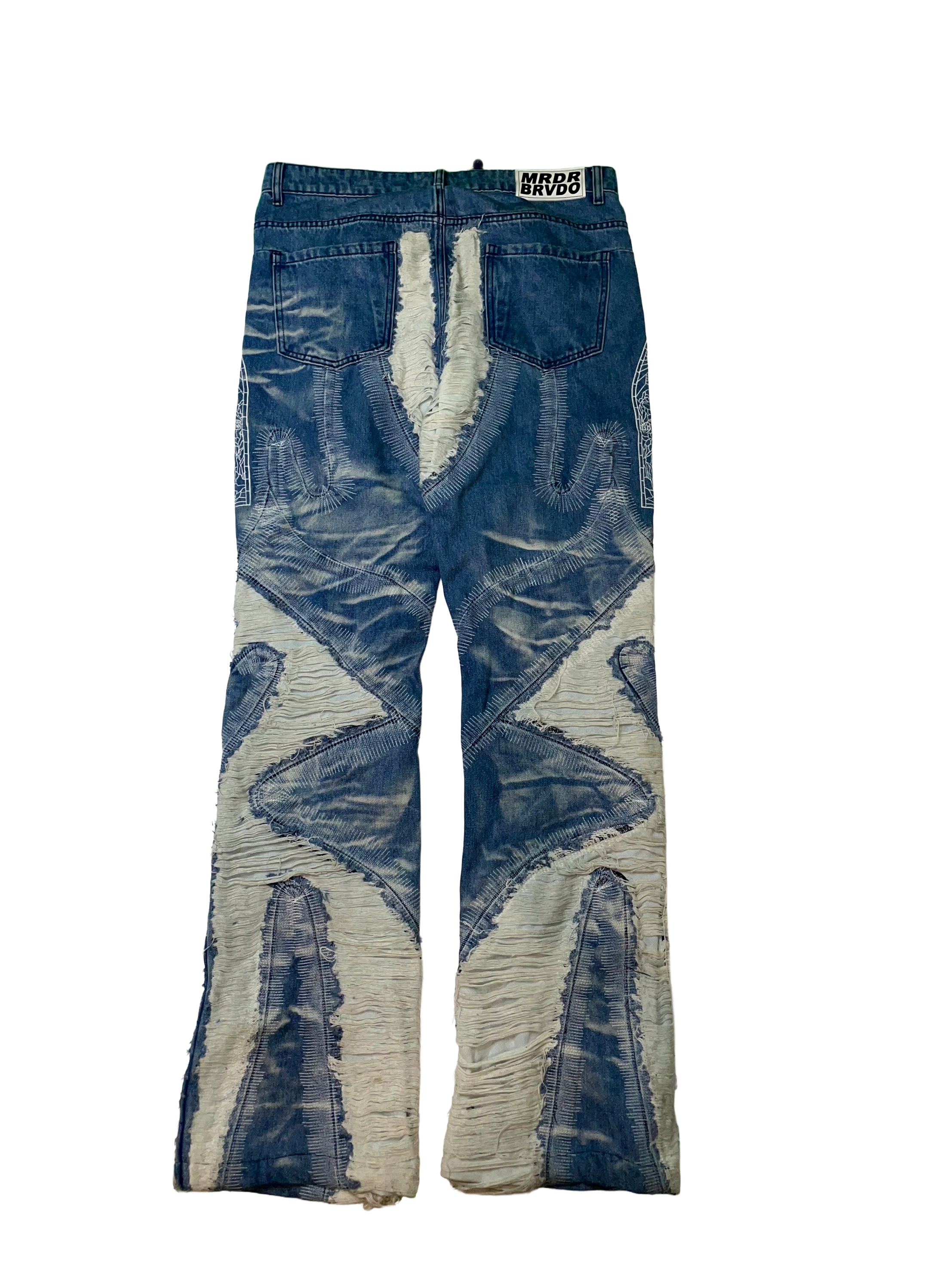 Who Decides War Path Denim Light Wash Jeans