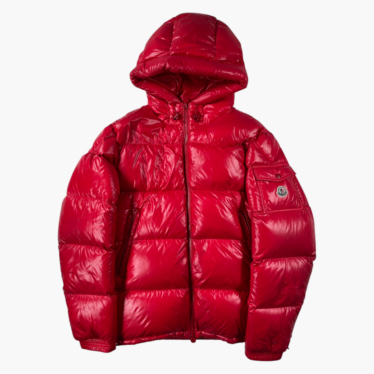 Moncler Maya Red Puffer Jacket