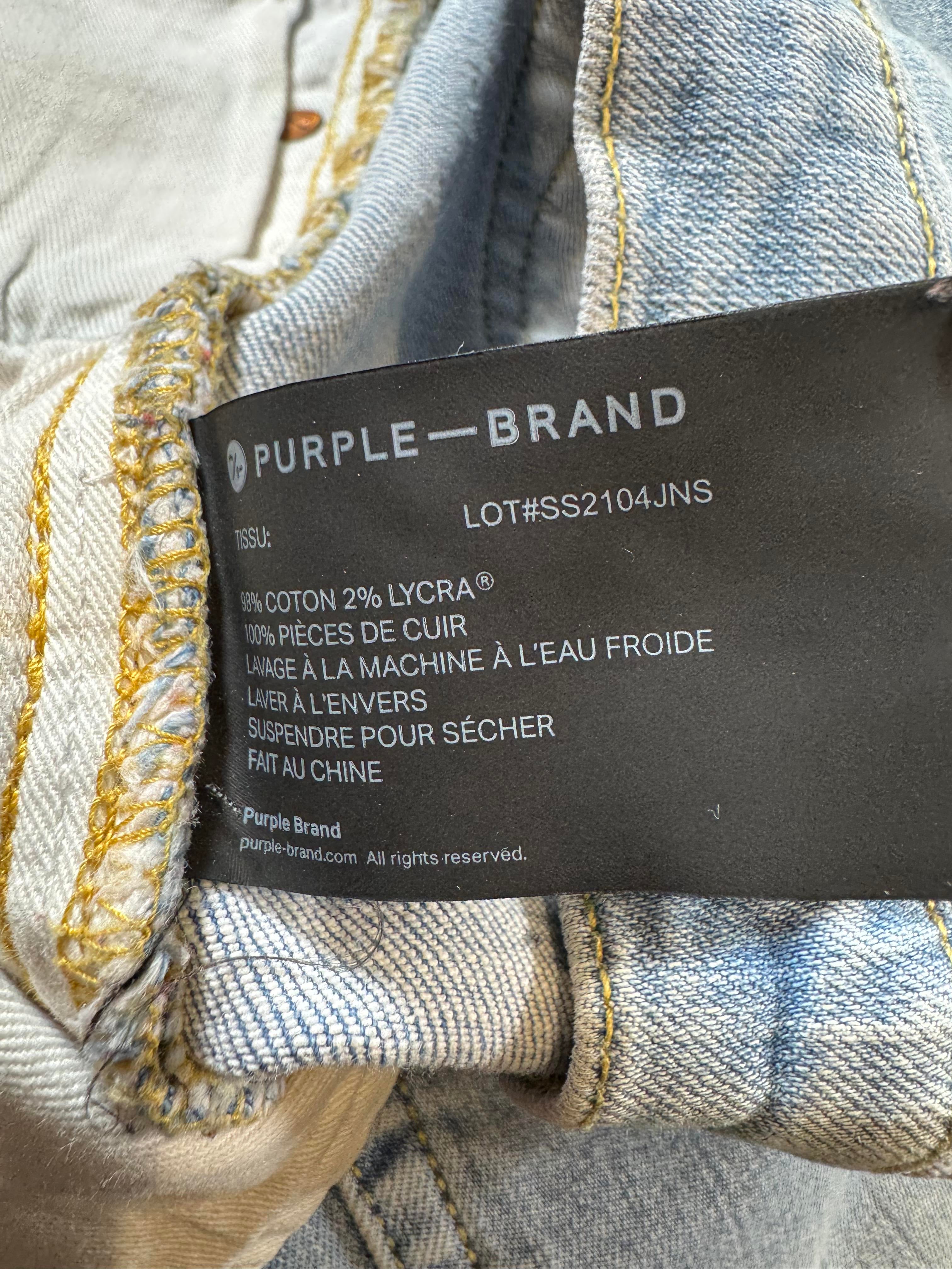 Purples Brand Light Wash Jeans