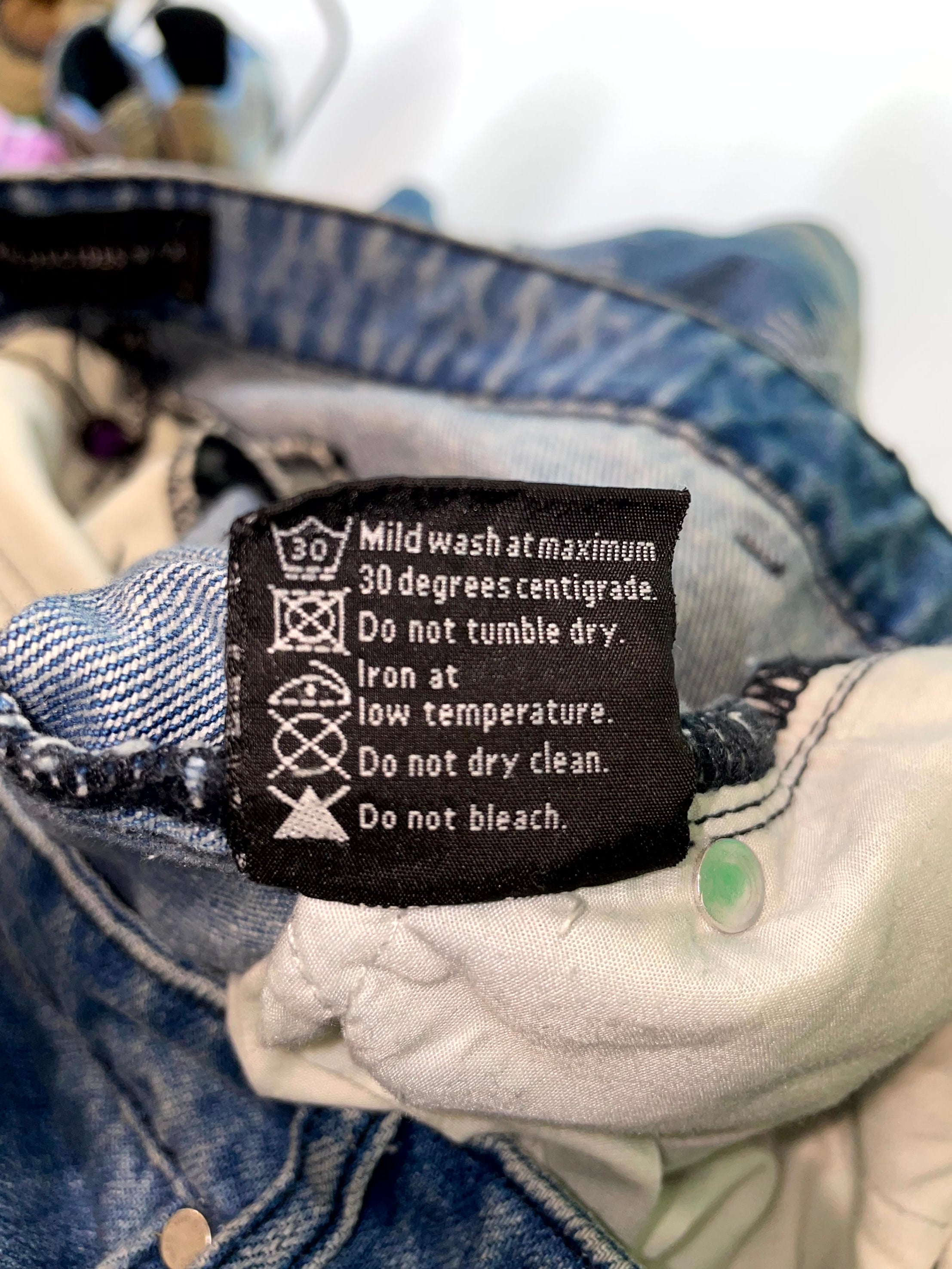 Who Decides War Path Denim Light Wash Jeans