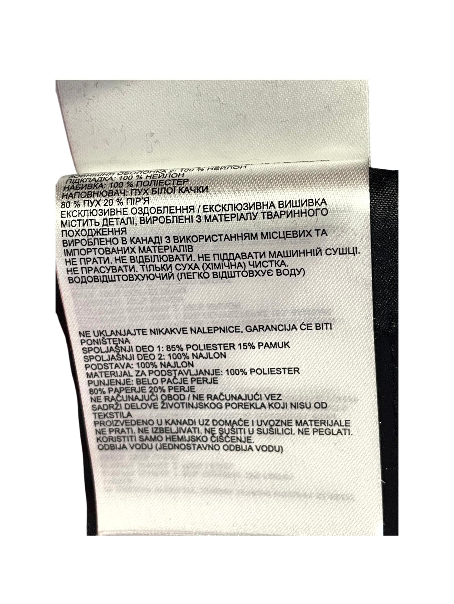 Canada Goose Duncan Red & Black Puffer Vest