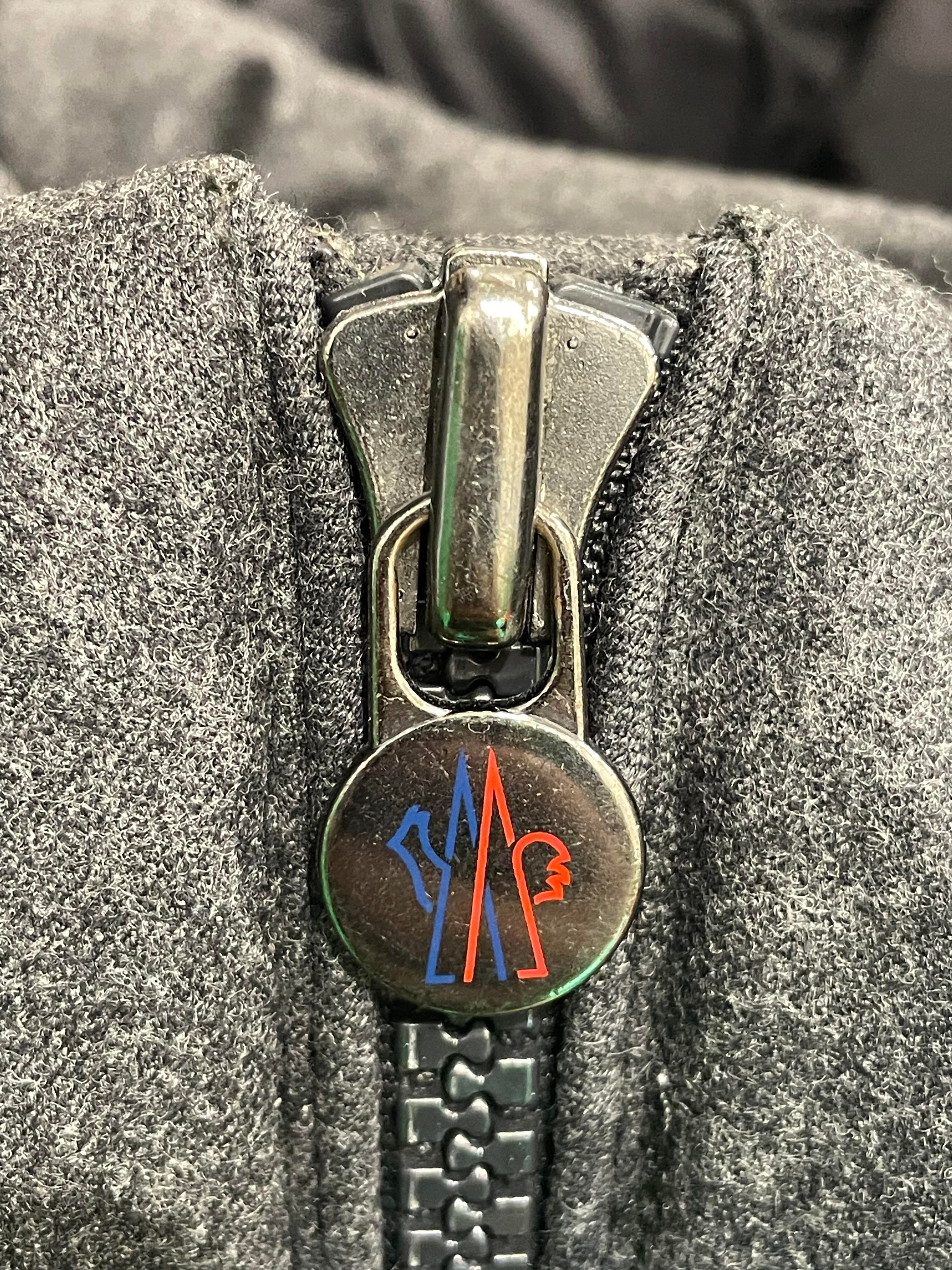 Moncler "Guibotto" Ash Grey Puffer Coat