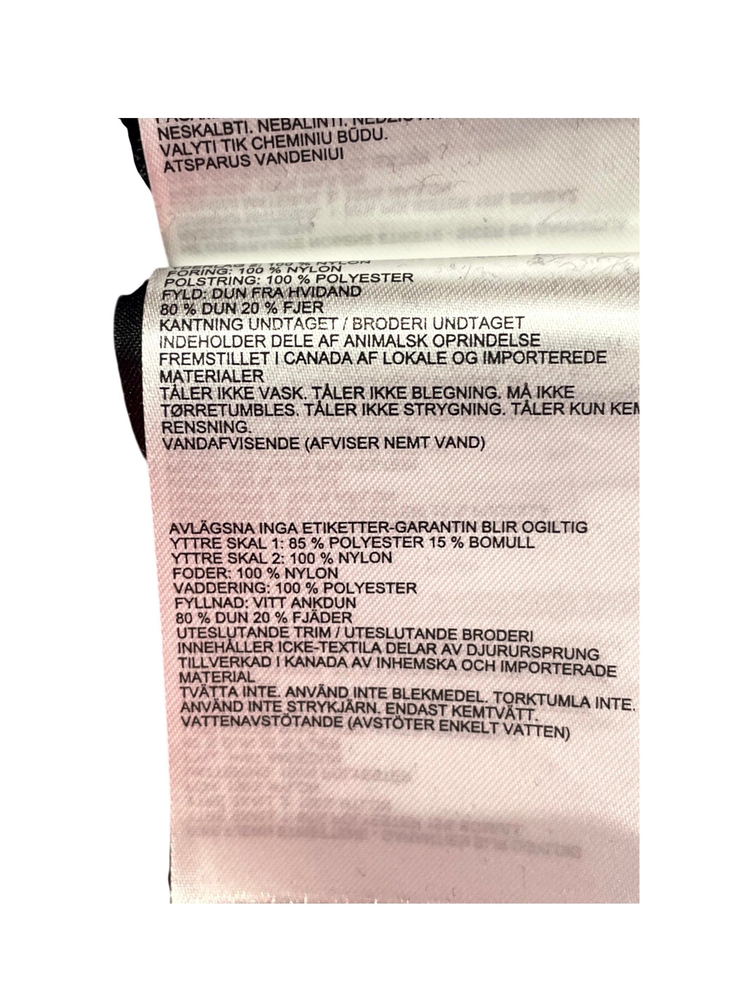 Canada Goose Duncan Red & Black Puffer Vest