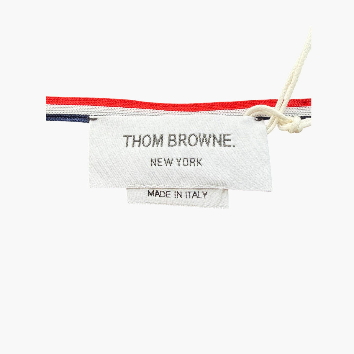 Thom Browne Silk Fleck Black Zip Up Hoodie