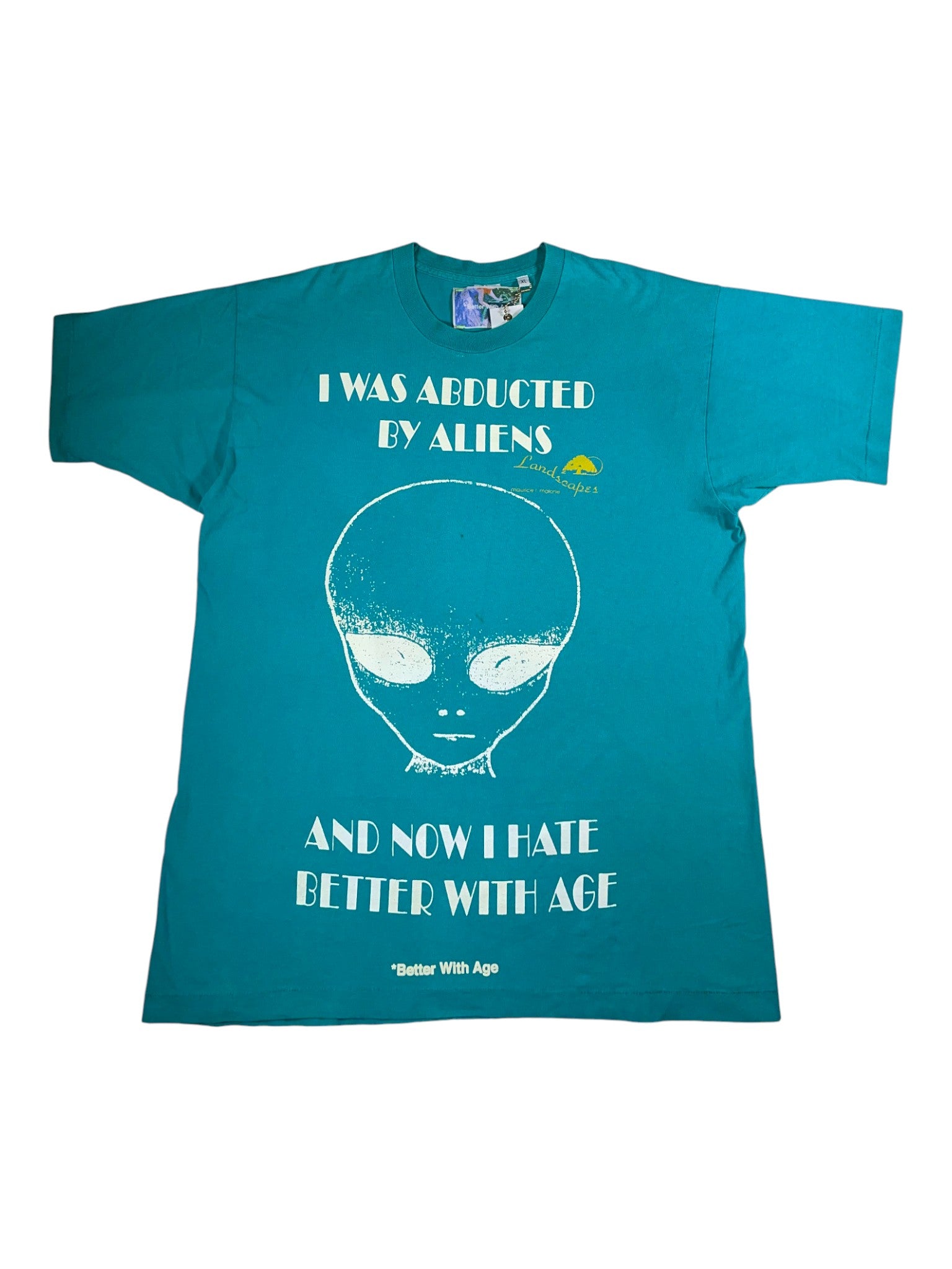 Better With Age "Abducted" Green Tee