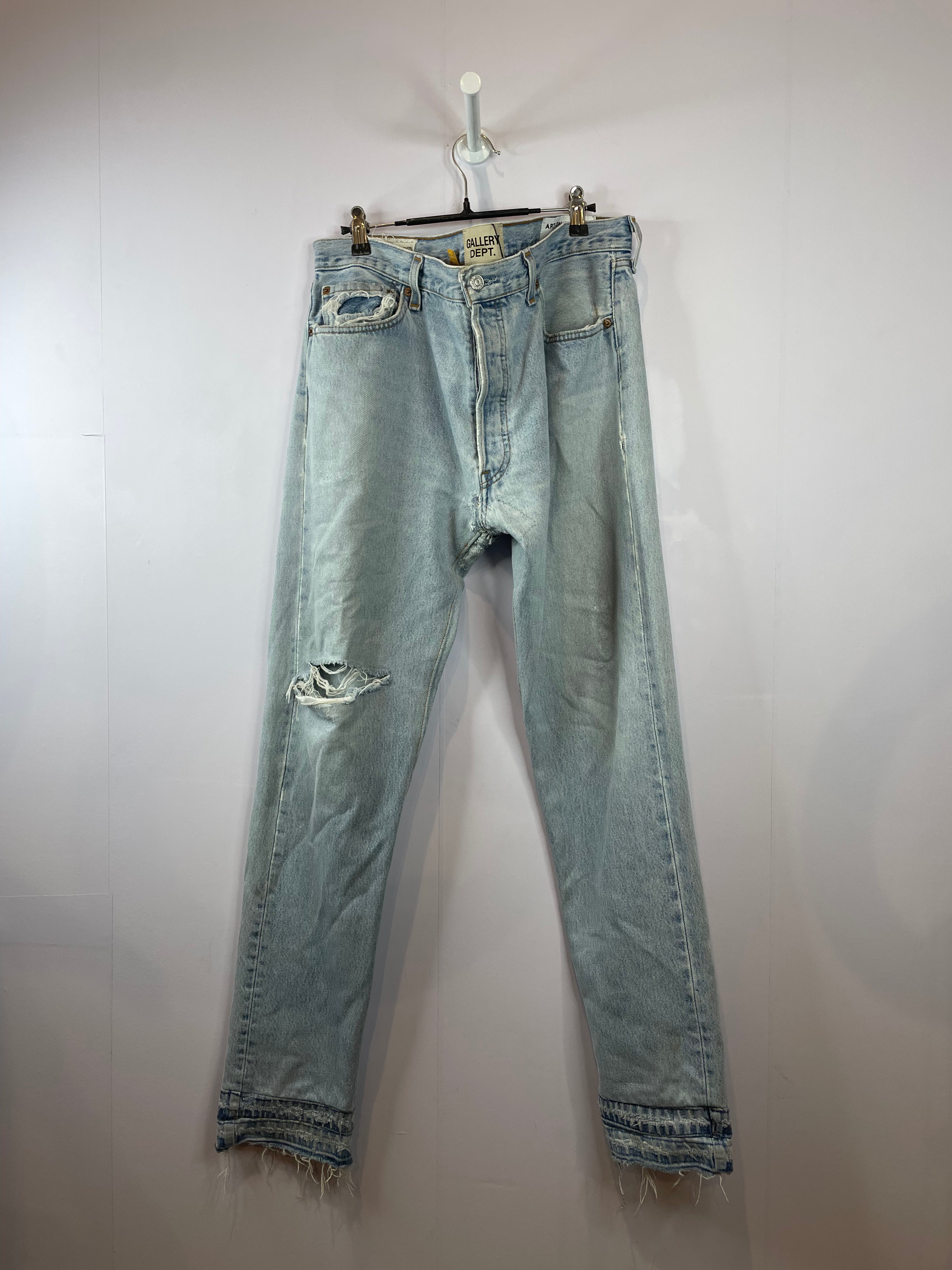 Gallery Dept Light Wash Jeans Used 33