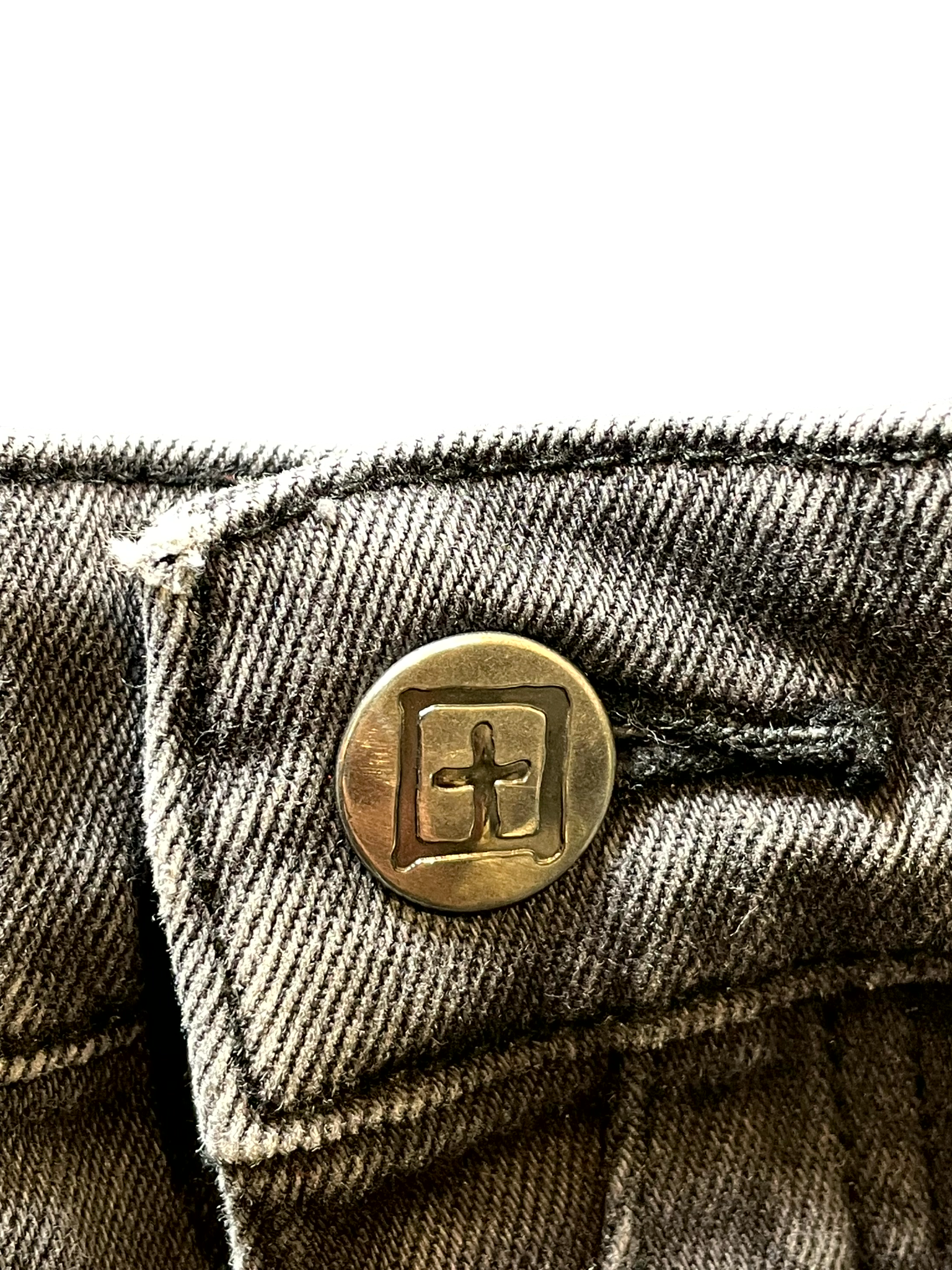 Ksubi Ripped Grey Wash Jeans