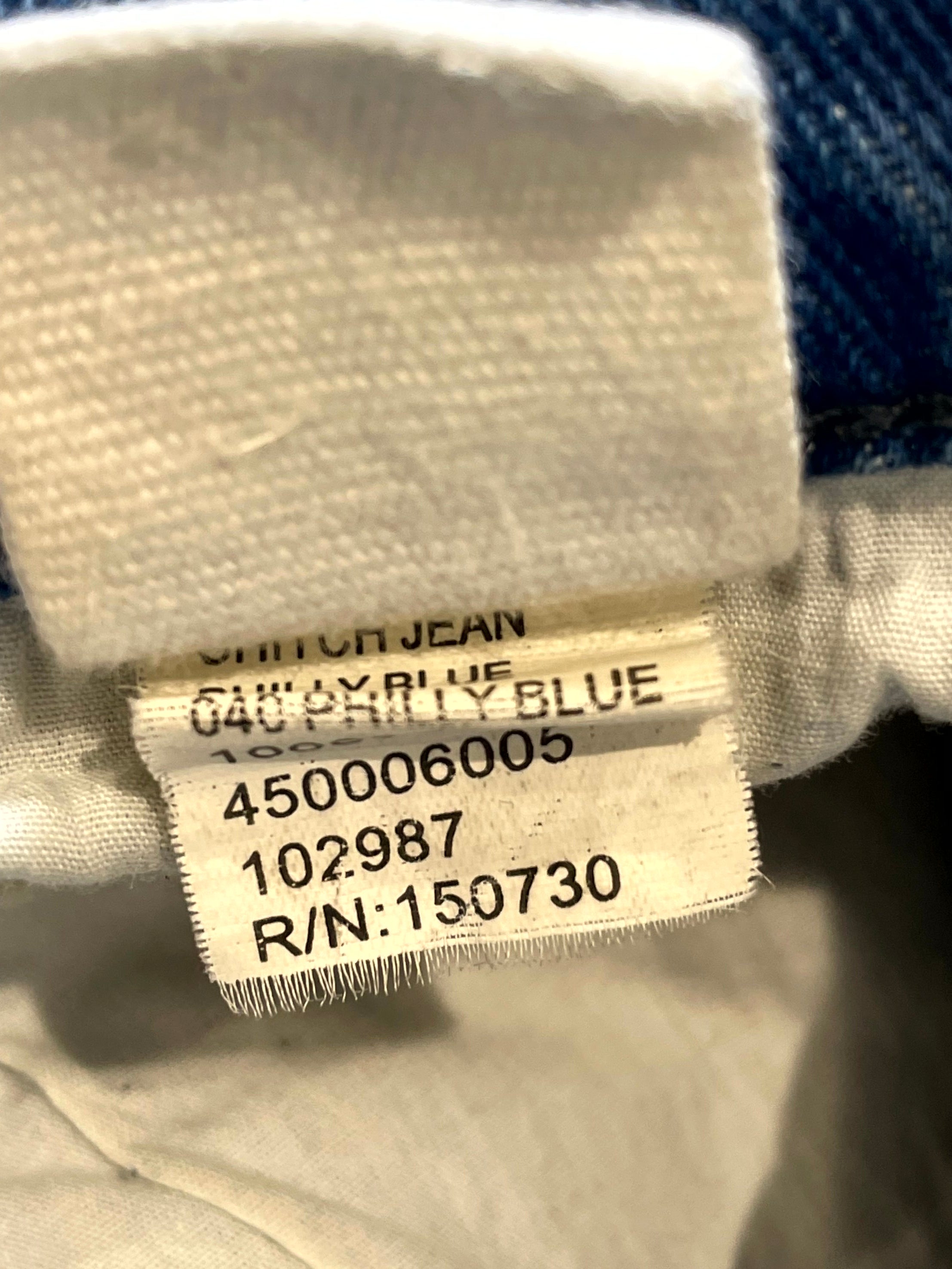 Ksubi Plain Ripped Light Wash Jeans