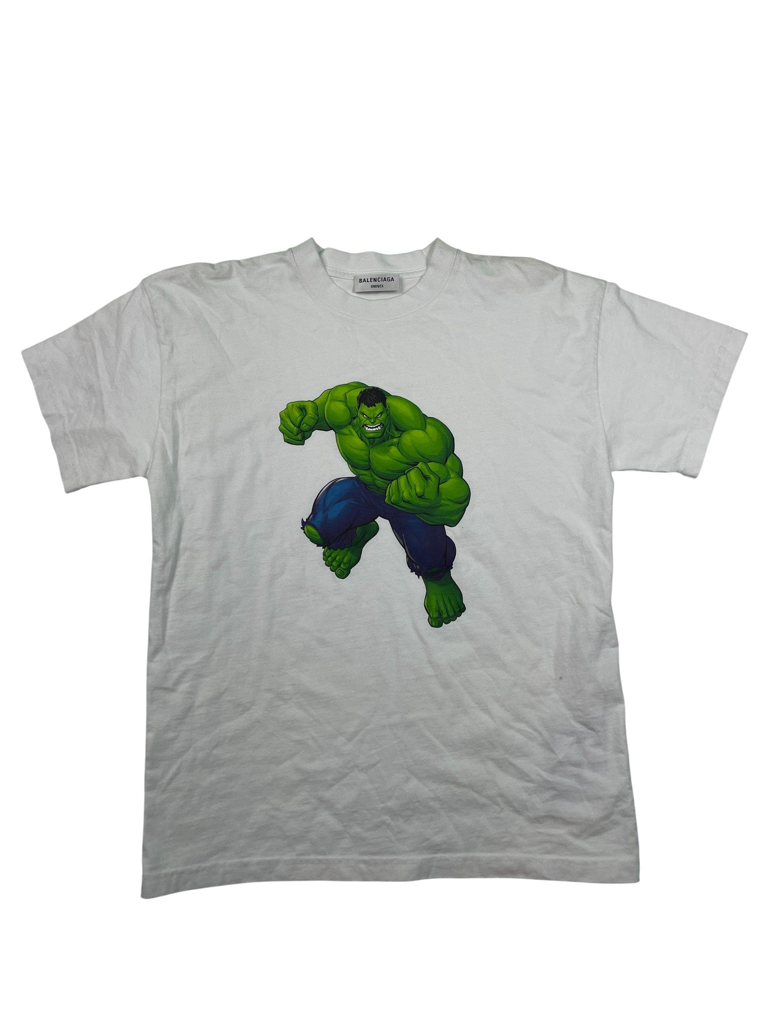 Balenciaga 'Hulk' White Tee