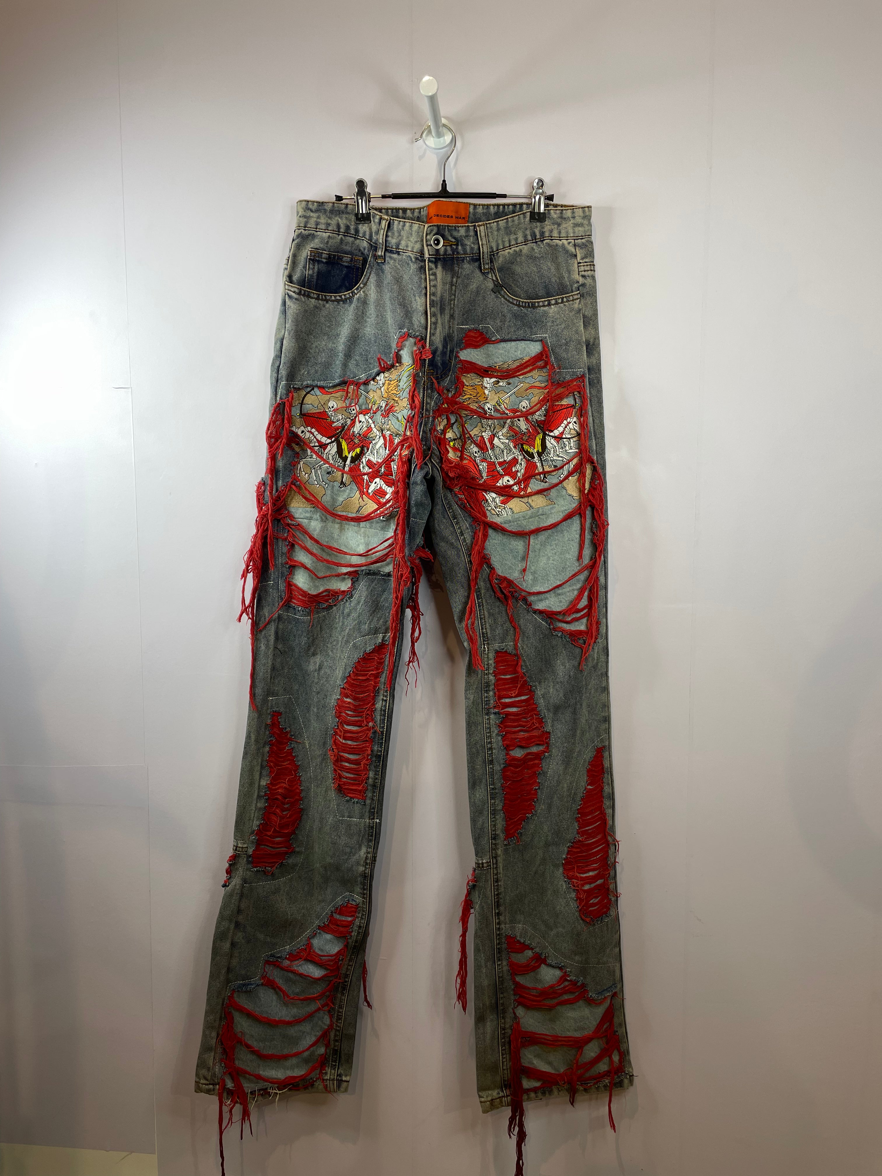 WDW Red Horseman Jeans
