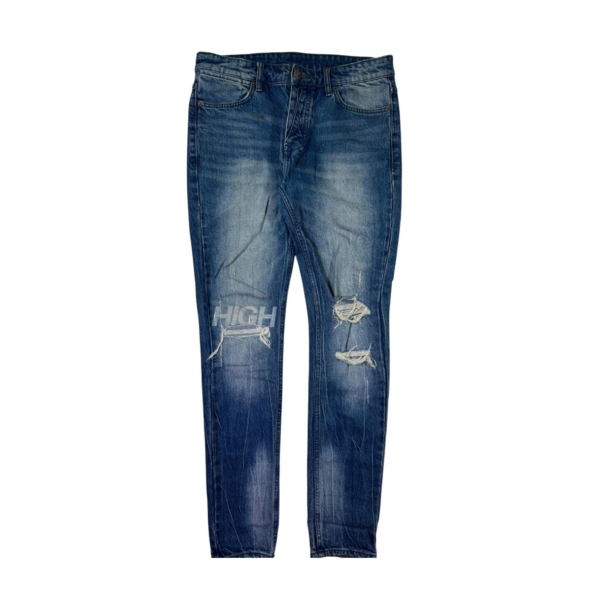 Ksubi Ripped Light Wash Jeans
