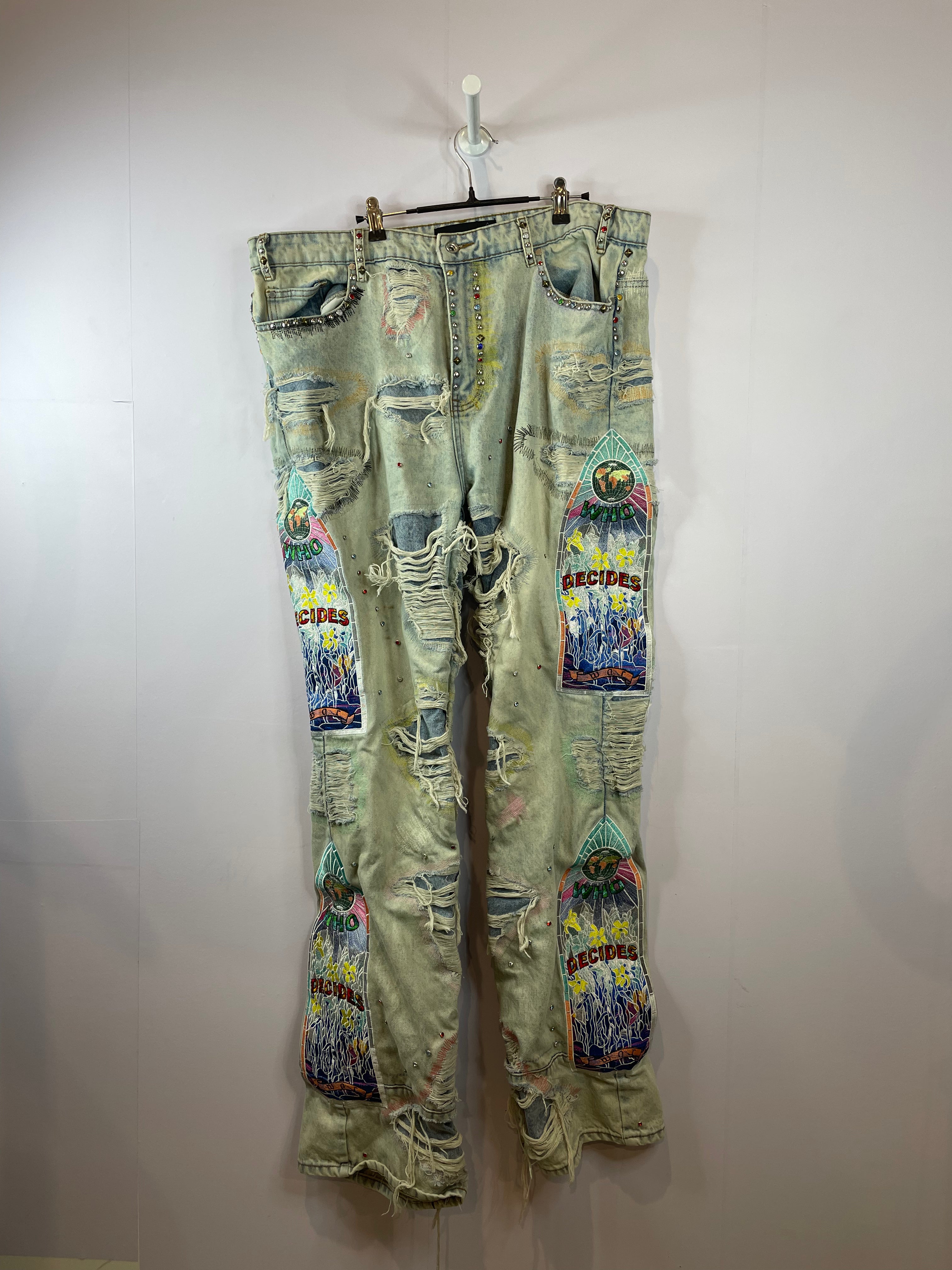 WDW Bejewled Stained Glass Jeans