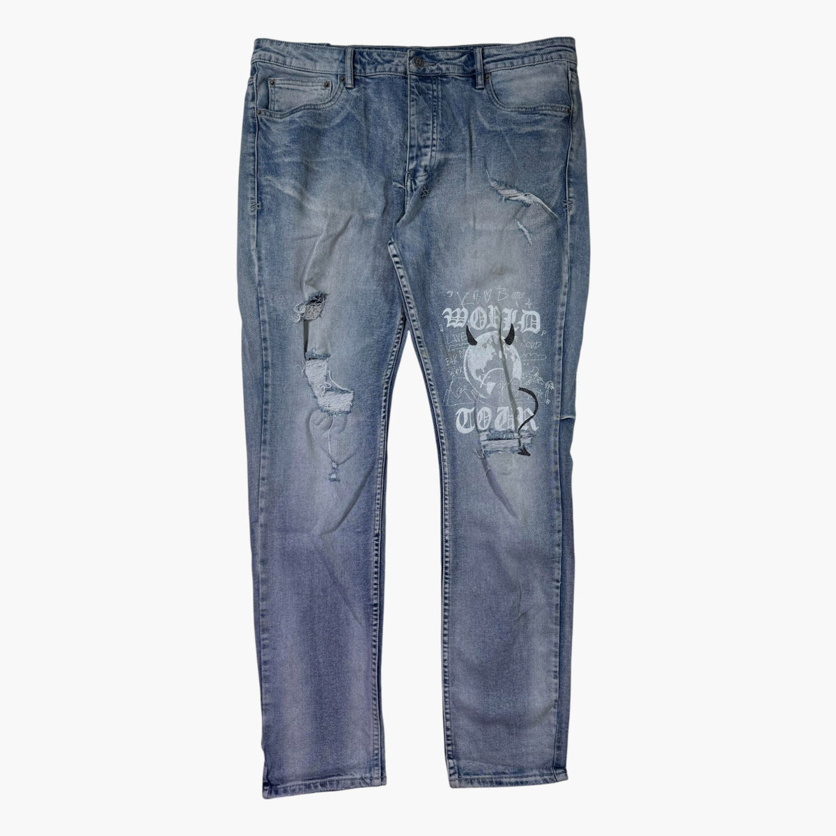Ksubi World Light Wash Jeans