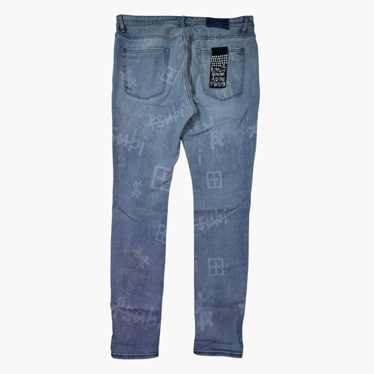 Ksubi Monogram Light Wash Jeans