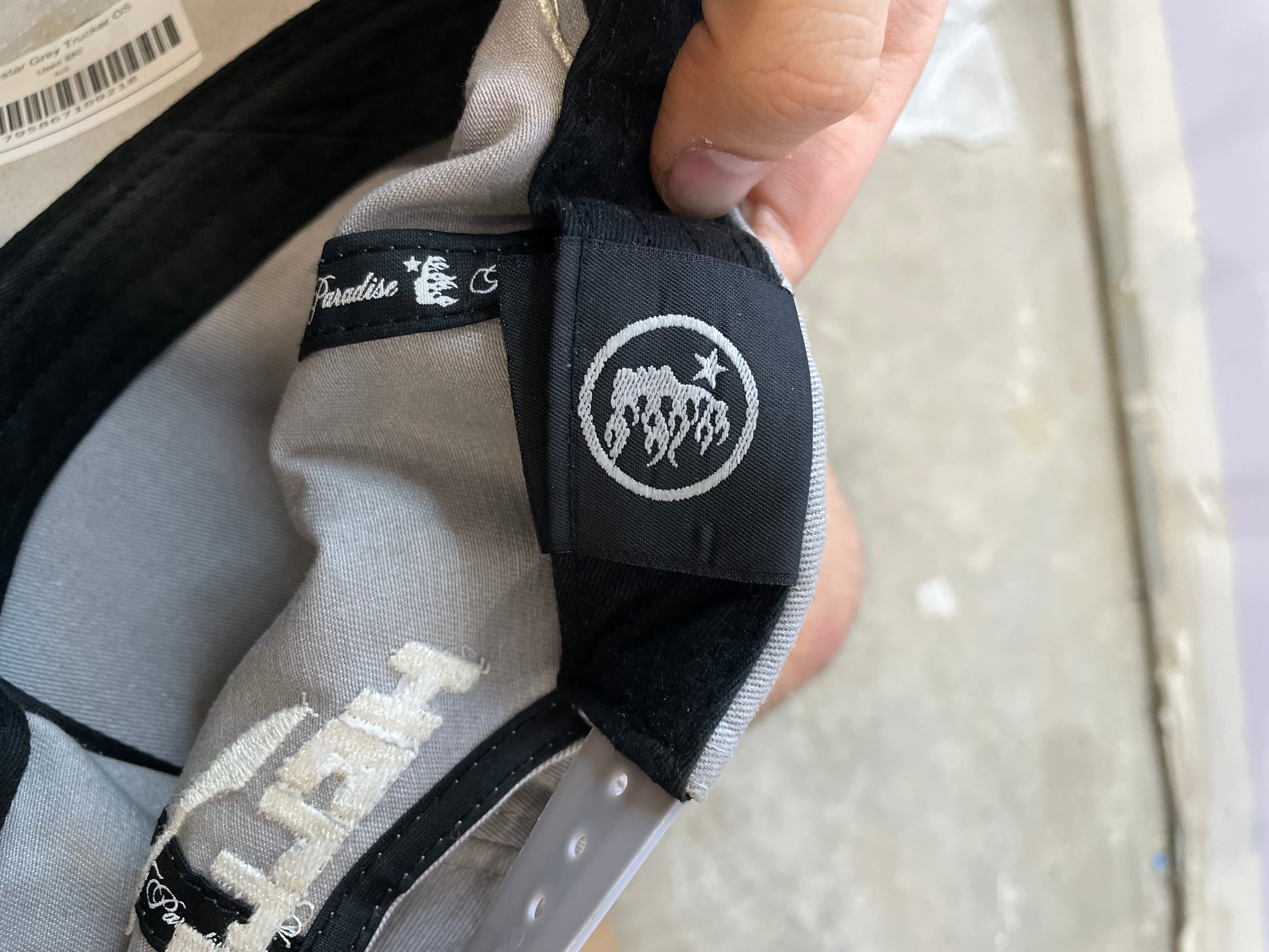 Hellstar Grey Trucker Cap