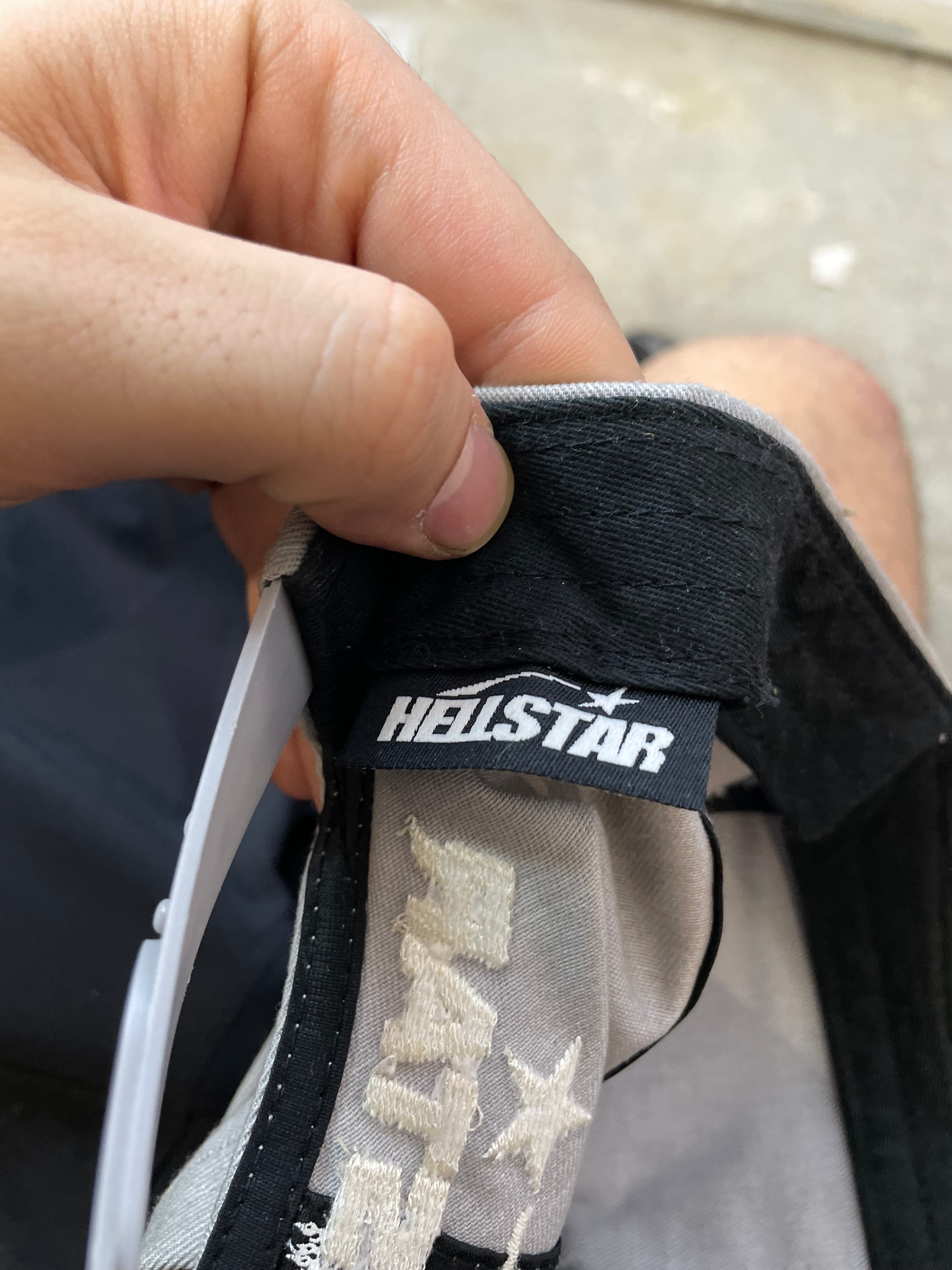 Hellstar Grey Trucker Cap