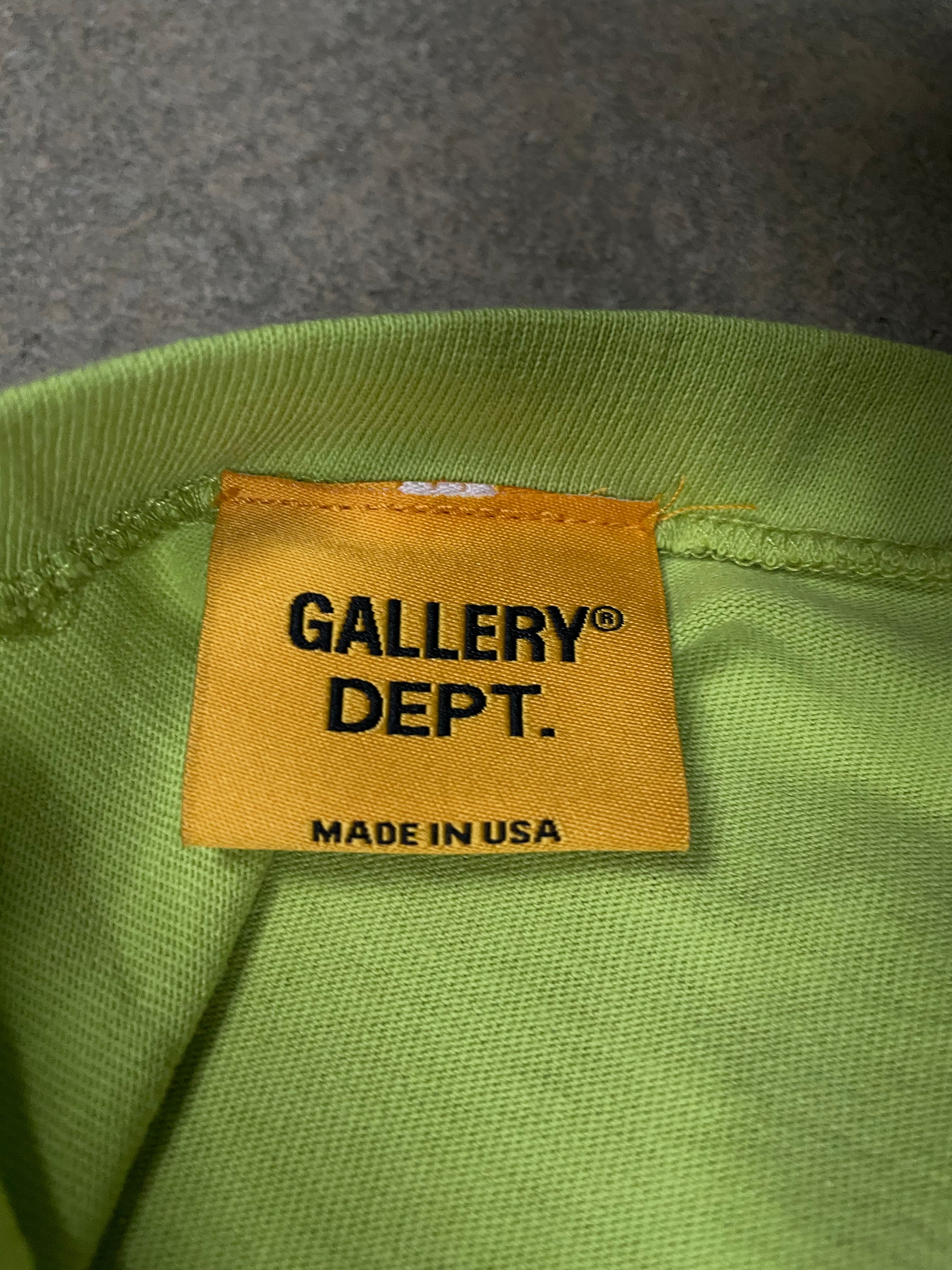 Gallery Dept Tee Lime Used Large