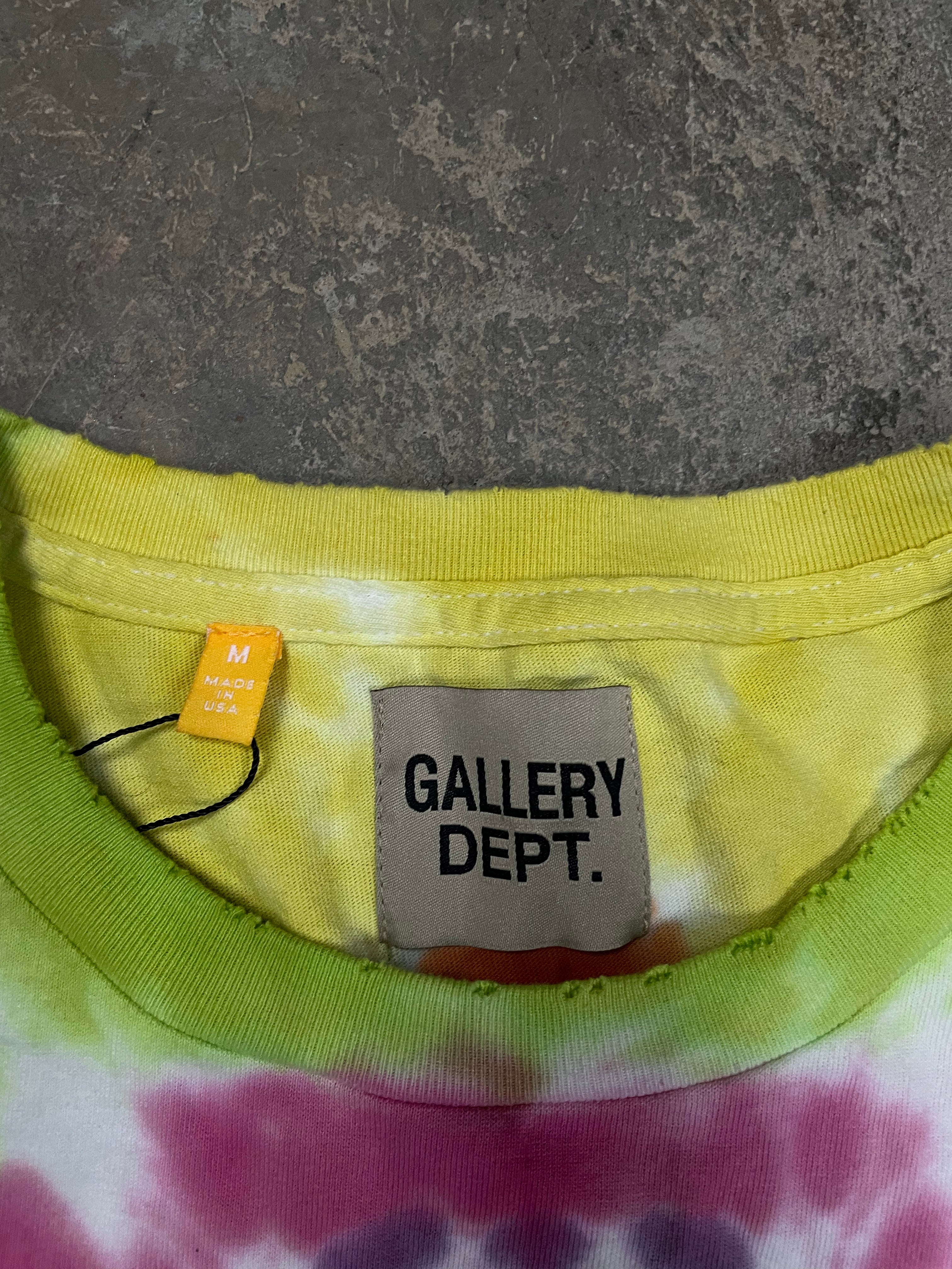 Gallery Dept Tee Tye Dye Weed New Medium