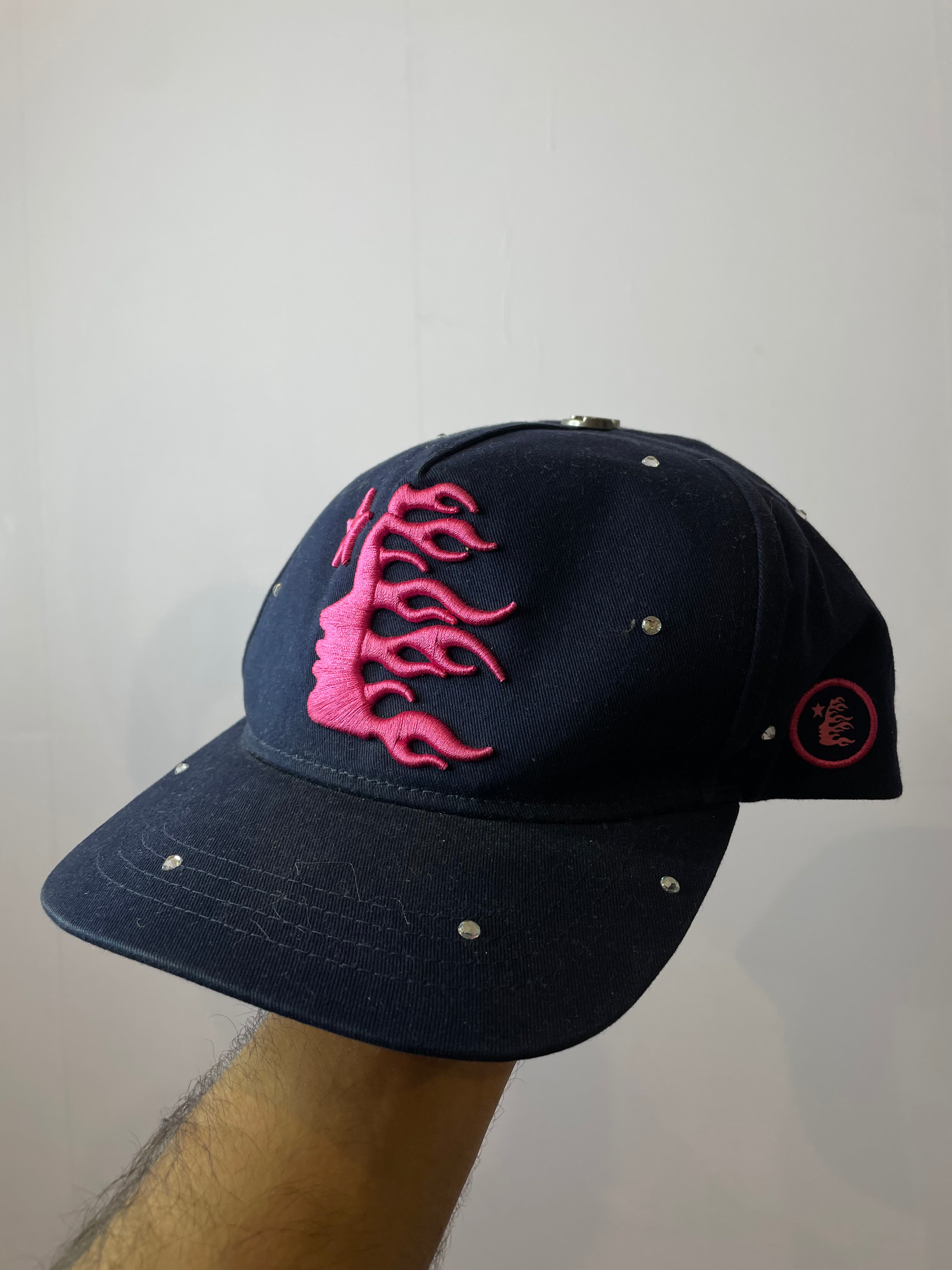 Hellstar Pink & Navy Trucker Hat