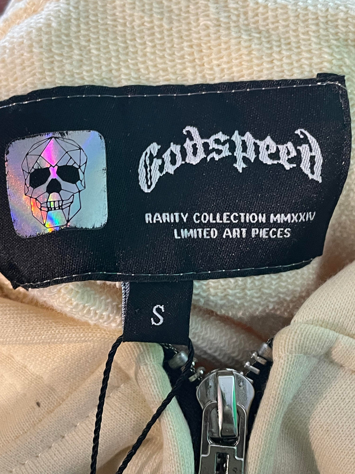 Godspeed 'Statue Liberty' Yellow Zip Up