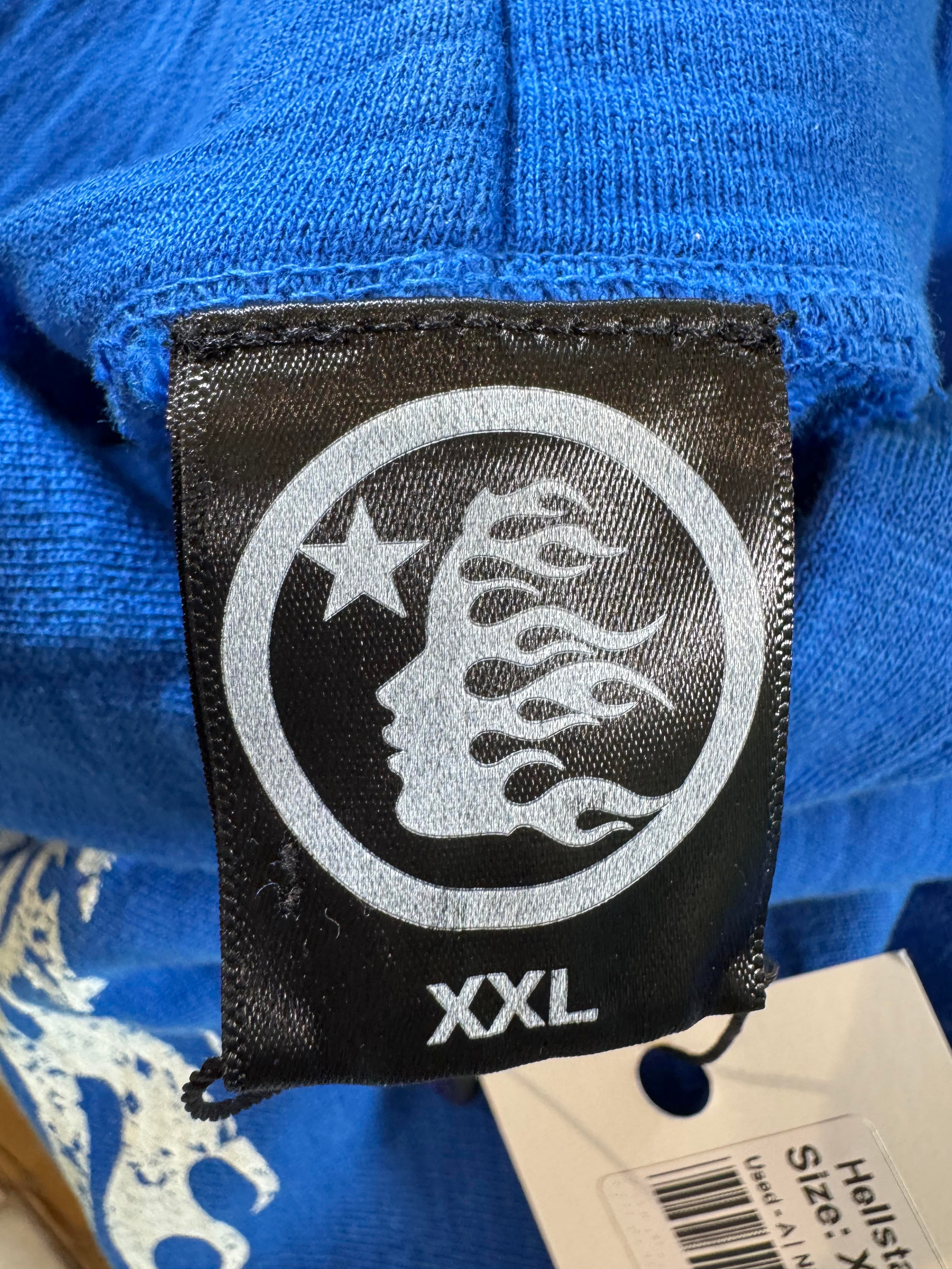 Hellstar Blue Yoga Hoodie