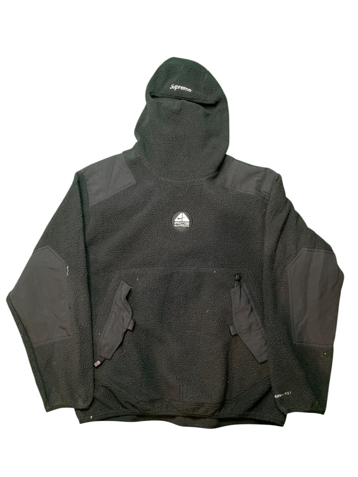 Supreme ACG Fleece Black Hoodie