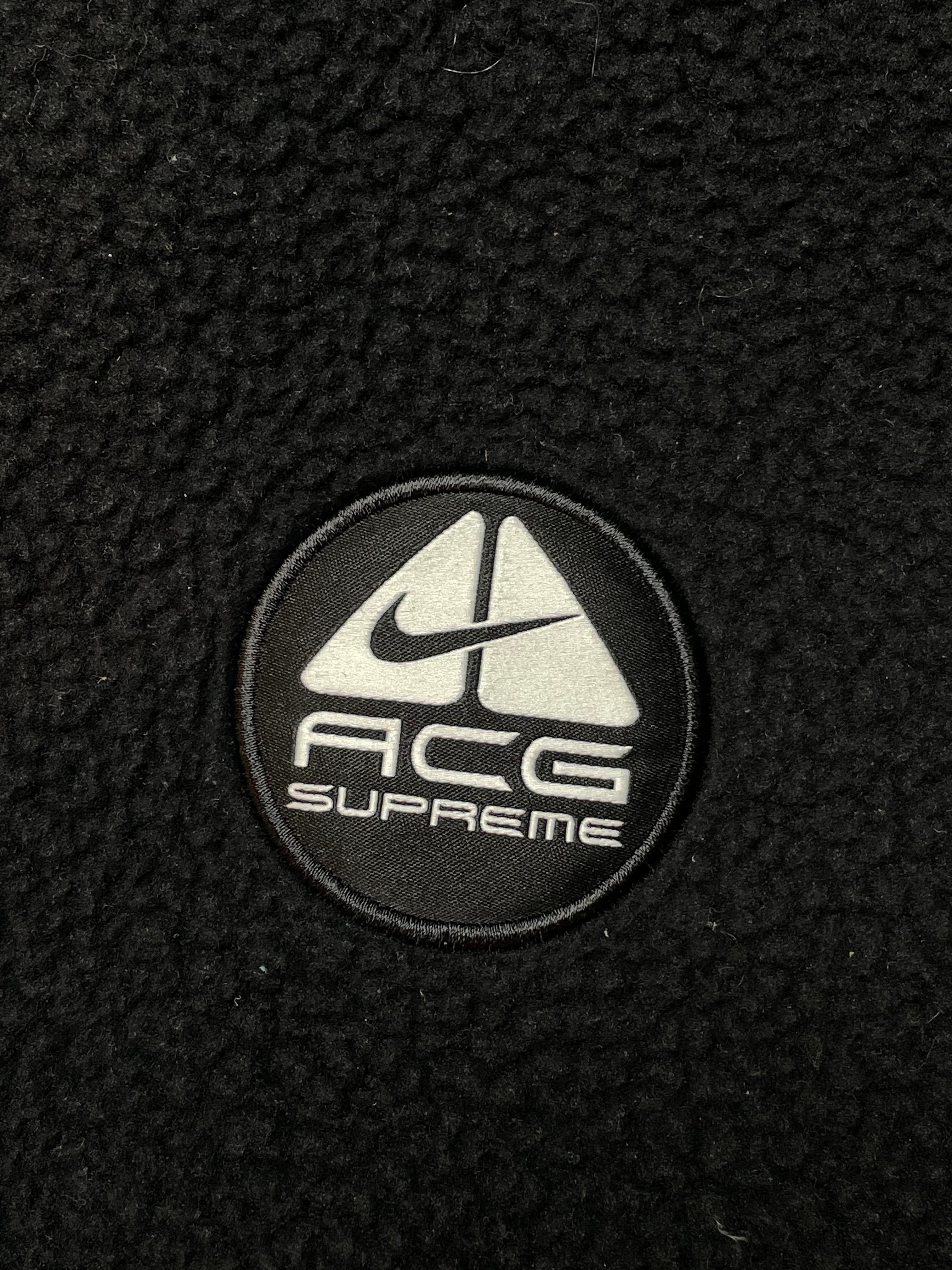 Supreme ACG Fleece Black Hoodie