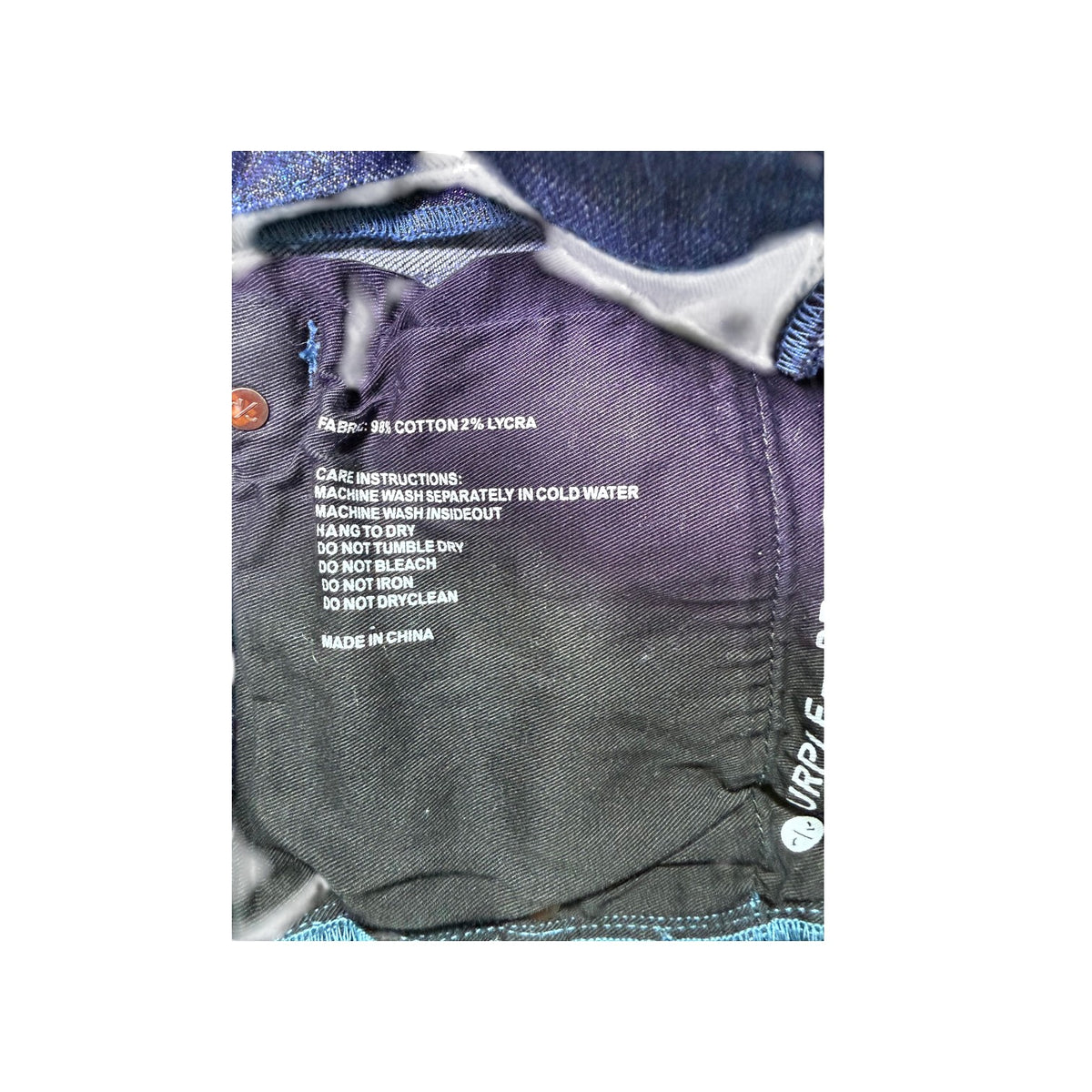 Purple Brand Gloss Dark Blue Jeans