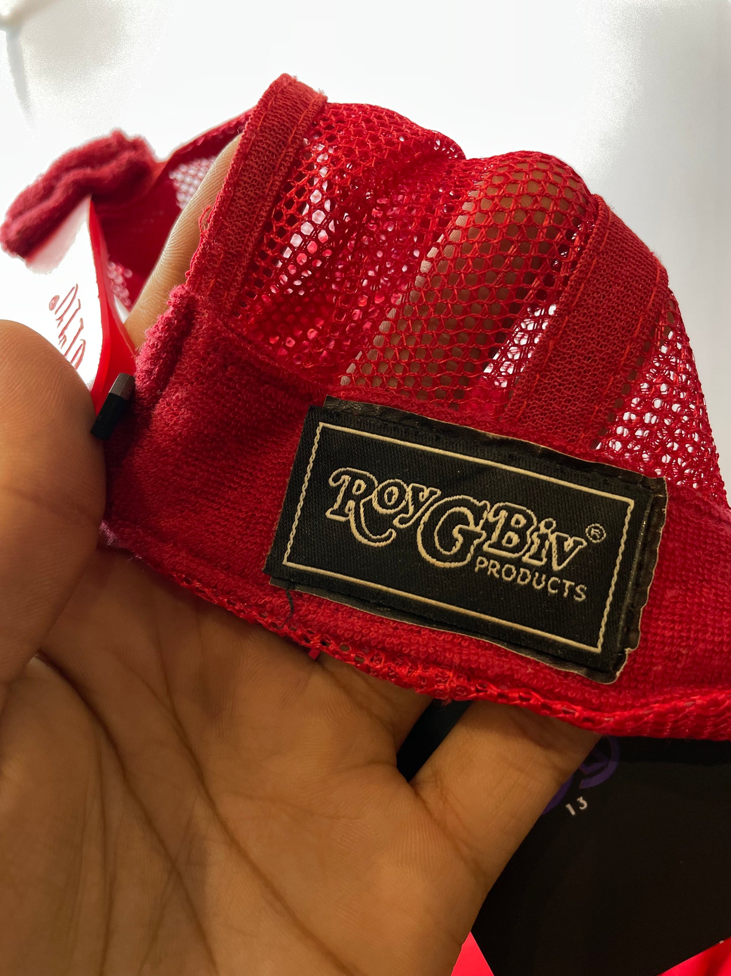 RGB Red & White Trucker Hat