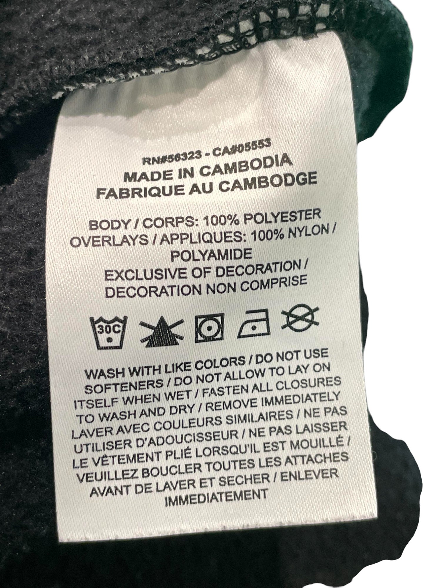 Supreme ACG Fleece Black Hoodie