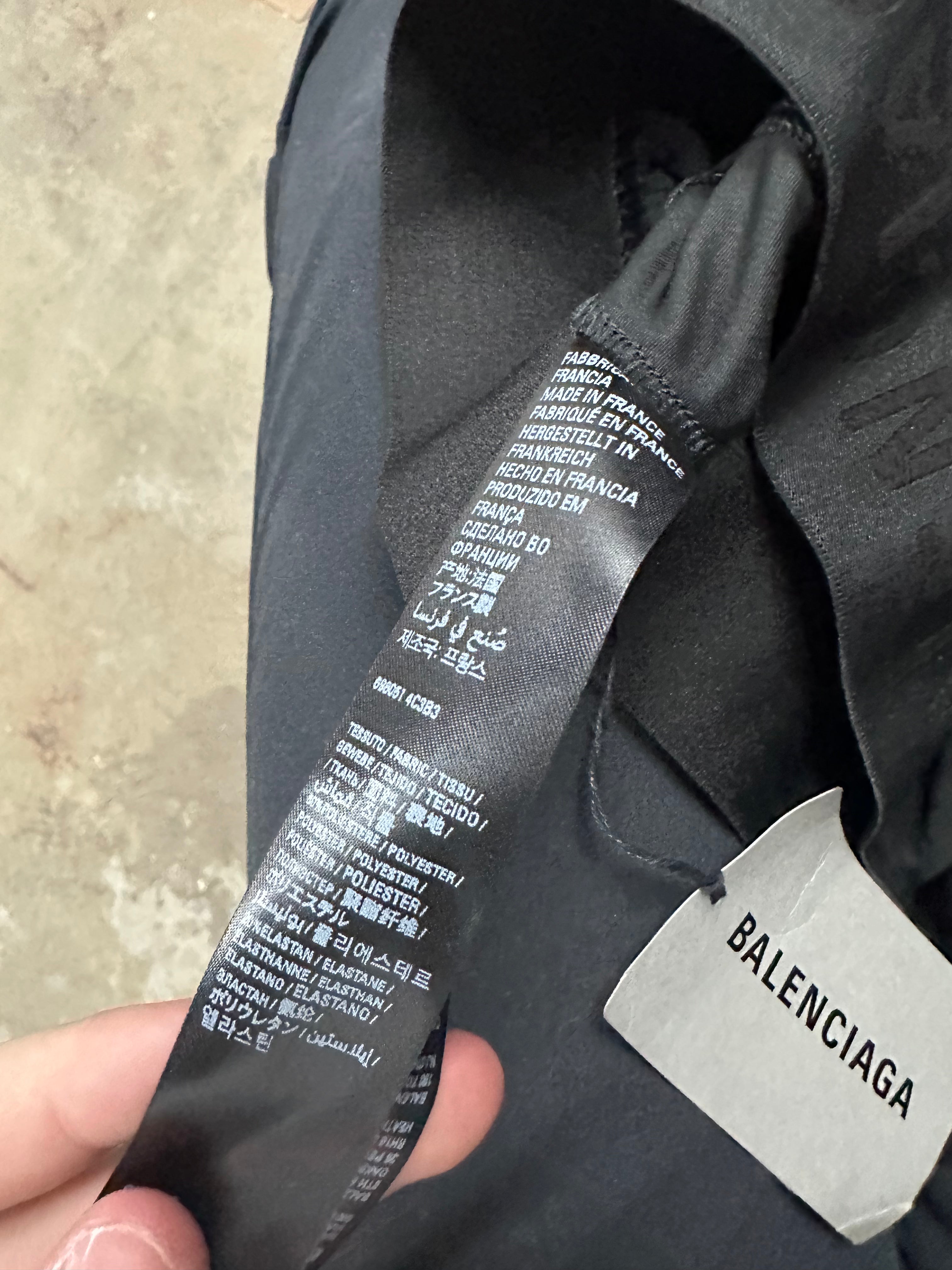 Balenciaga 3B Black Leggings