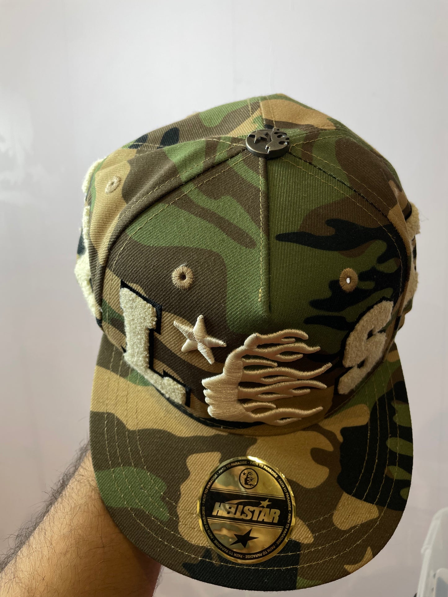 Hellstar Logo Camo Cap