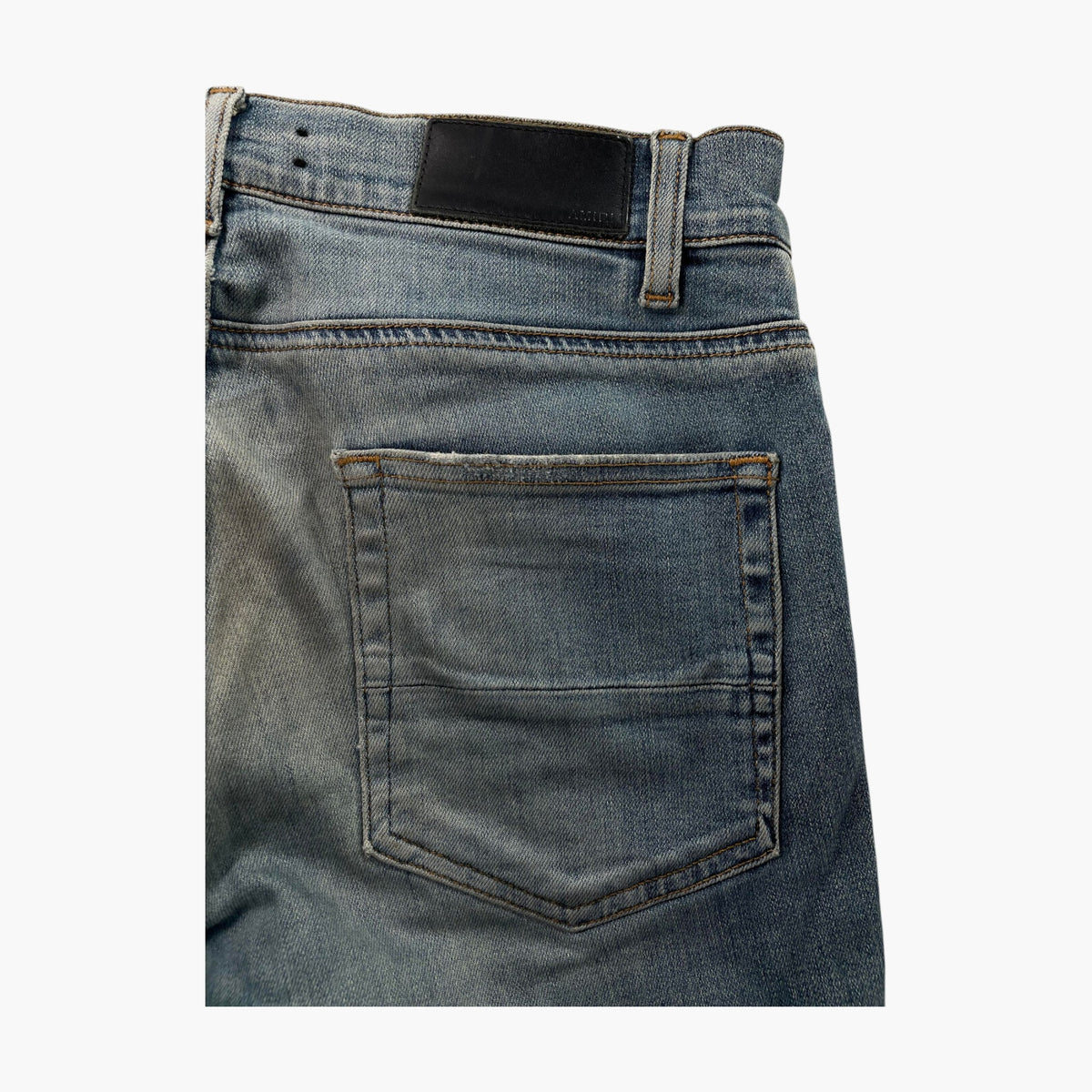Amiri Thrasher Light Wash Plain Jeans