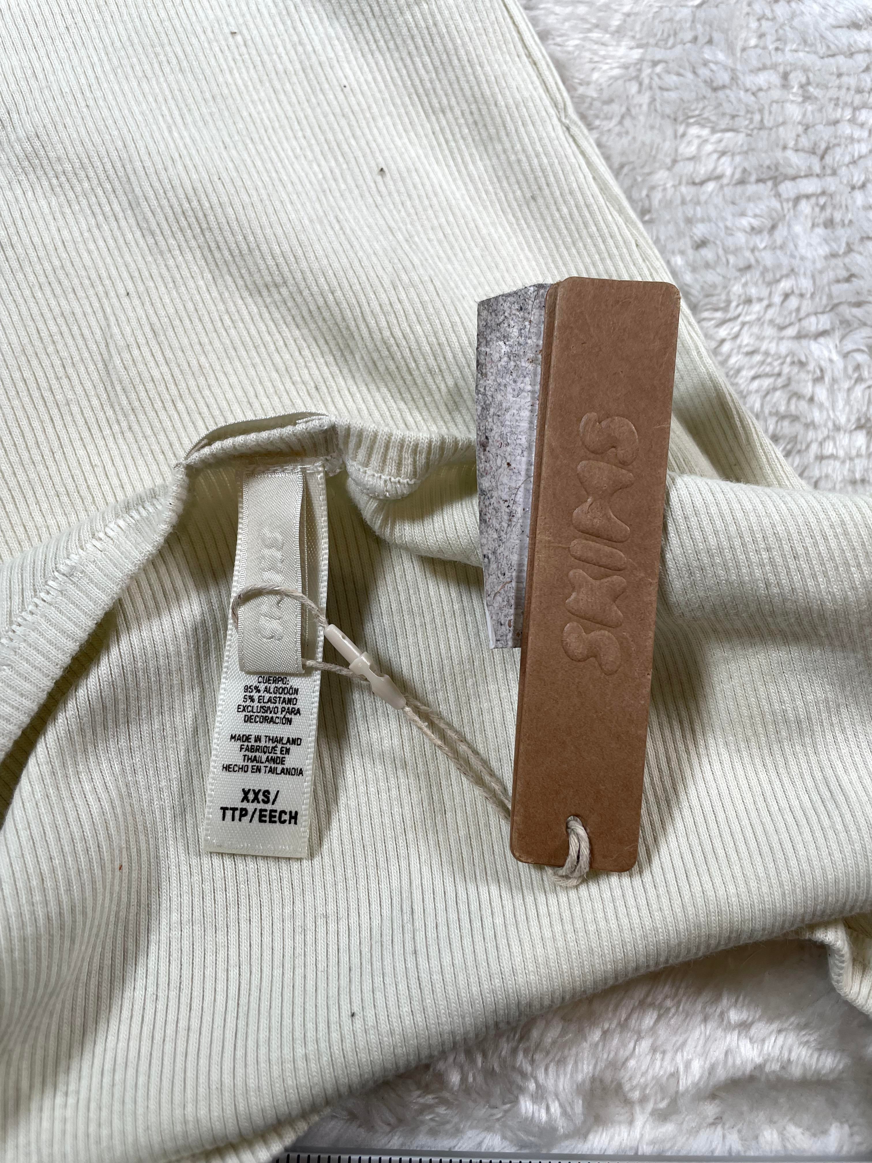 SKIMS Bone Cotton Rib Tank