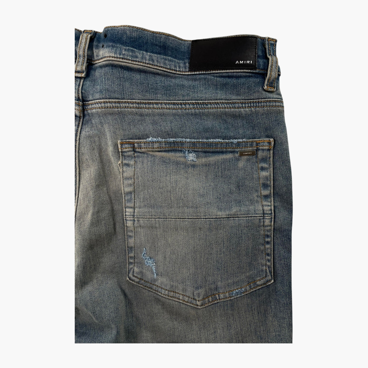 Amiri Thrasher Clay Indigo Plus Jeans