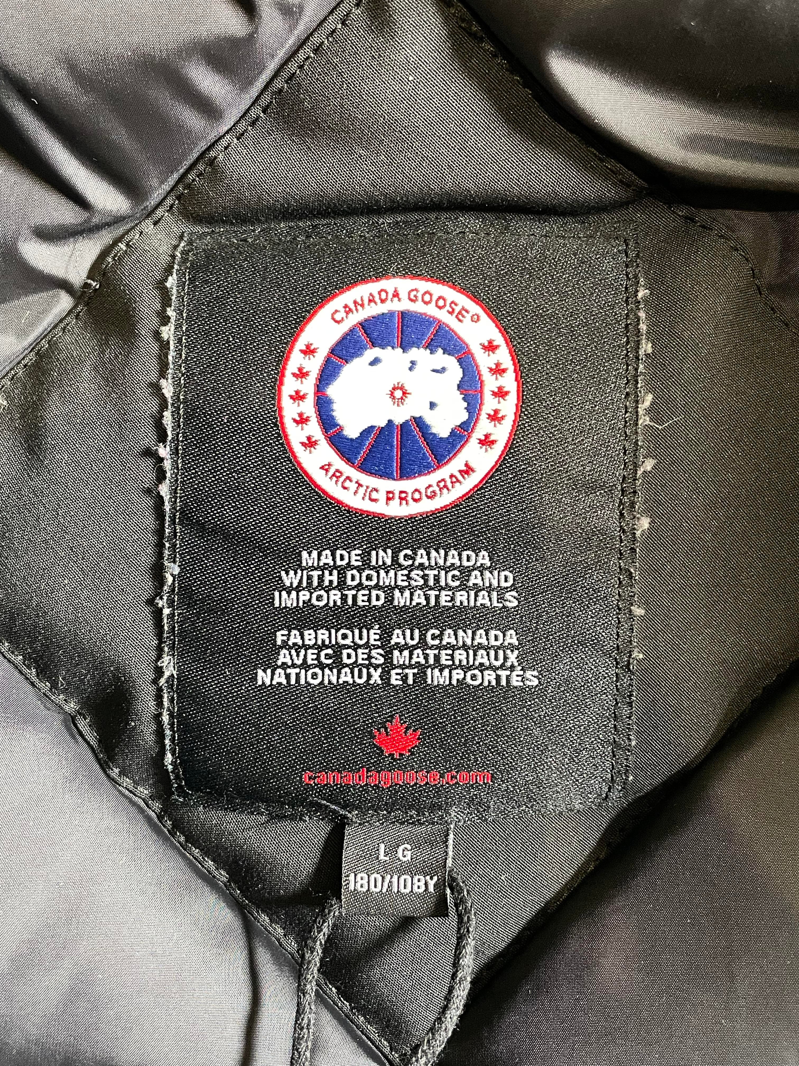 Canada Goose Black Puffer Jacket