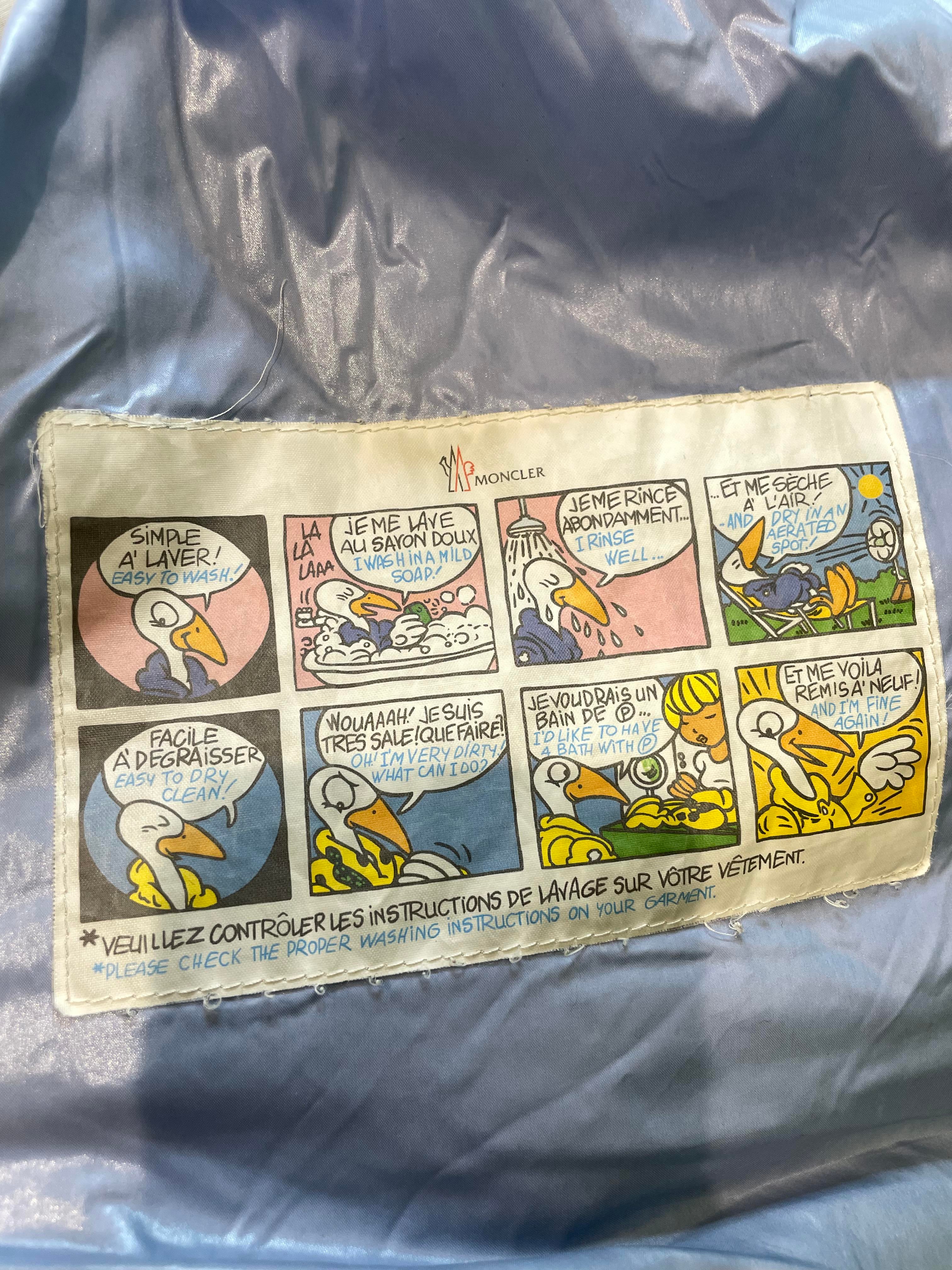 Moncler Puffer Blue Jacket