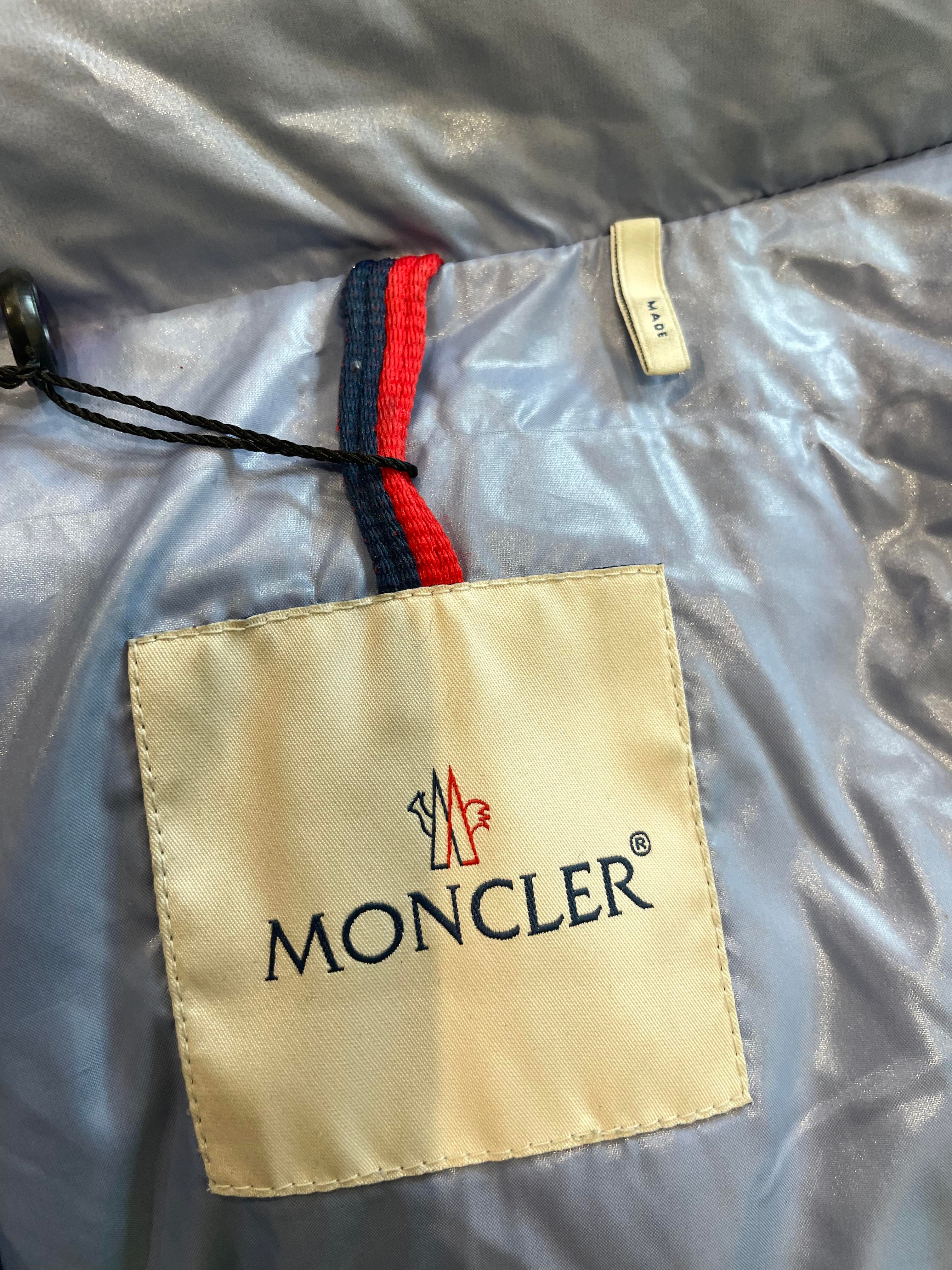 Moncler Puffer Blue Jacket