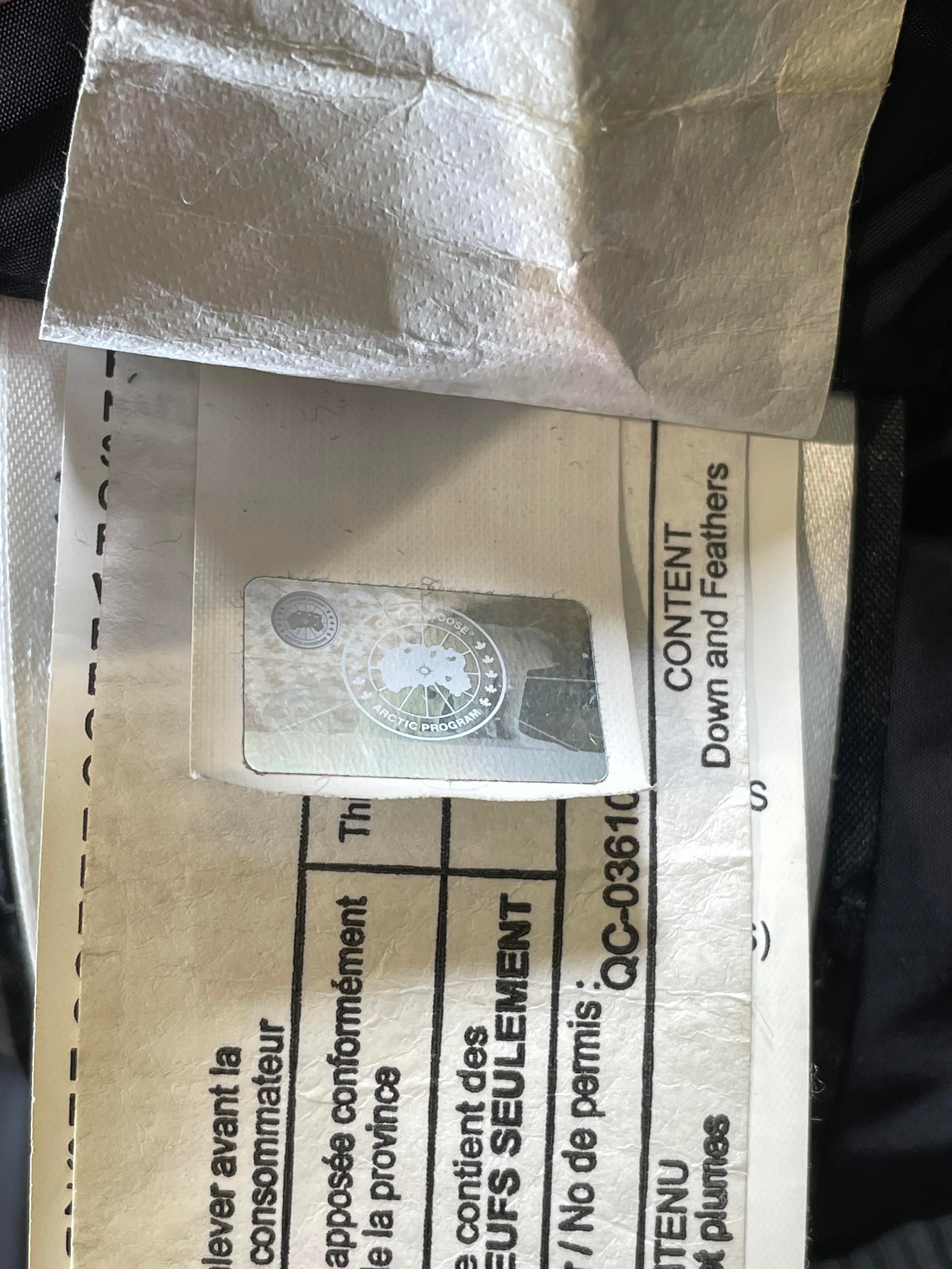 Canada Goose Black Puffer Jacket