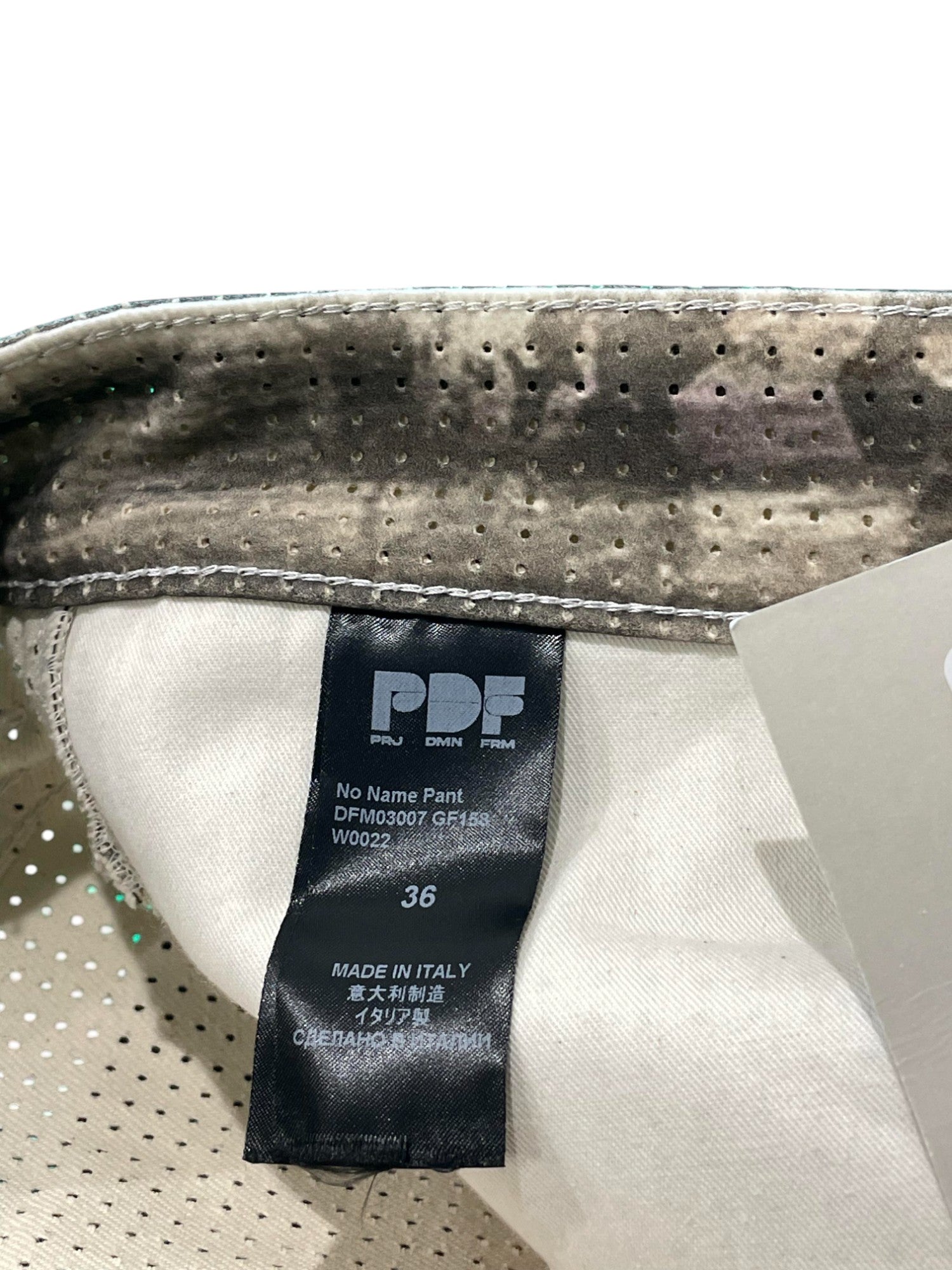 Chanel PDF No Name Multicolor Jeans