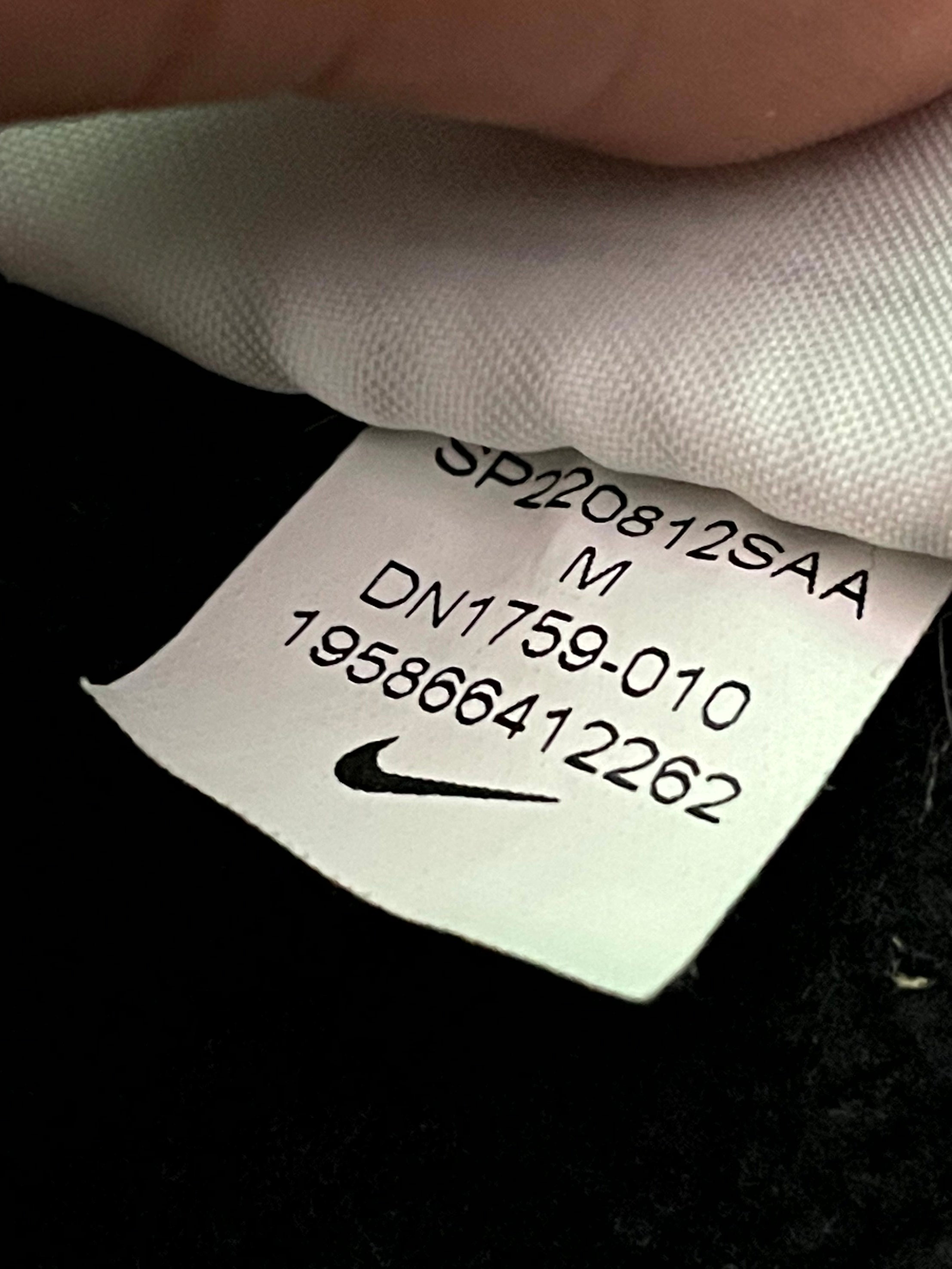 Nike Off White 006 Fleece Black Hoodie