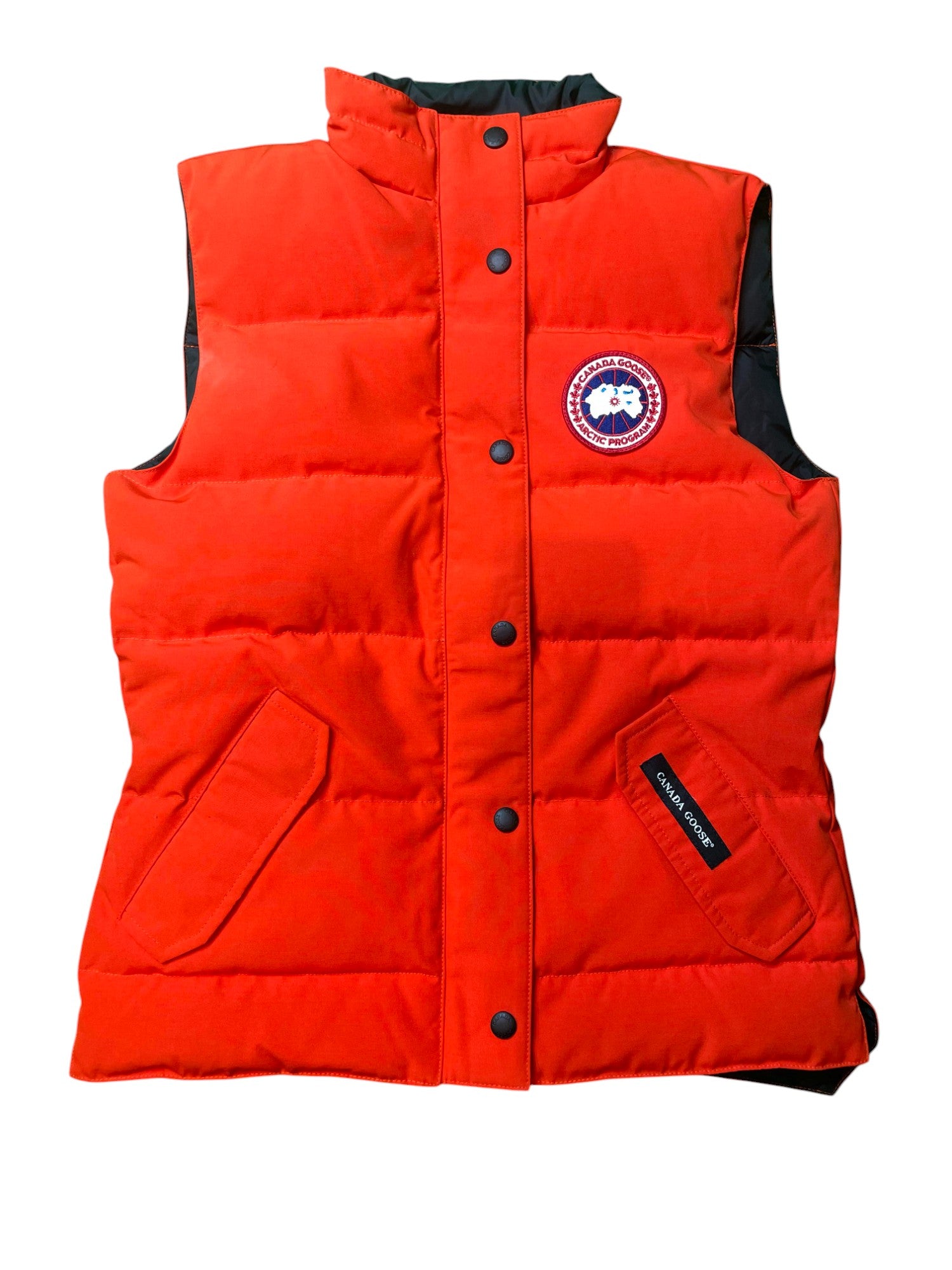 Canada Goose Puffer Orange Vest