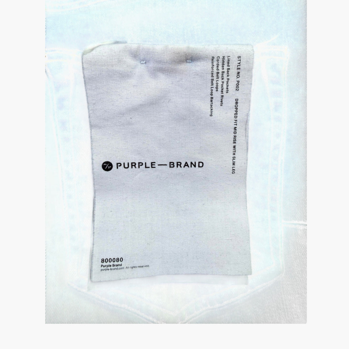 Purple Brand Blue Jeans