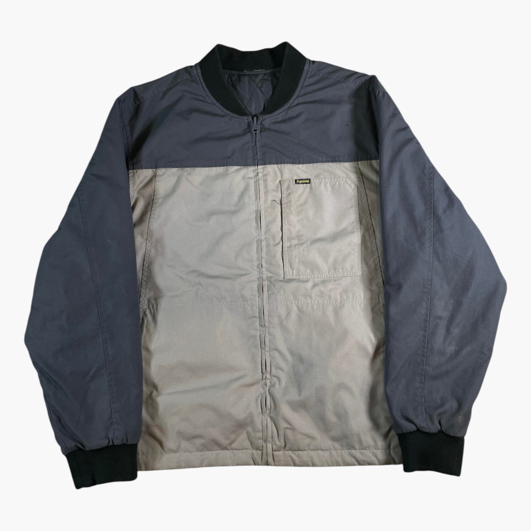 Supreme Tech Work Grey Reversible Jacket