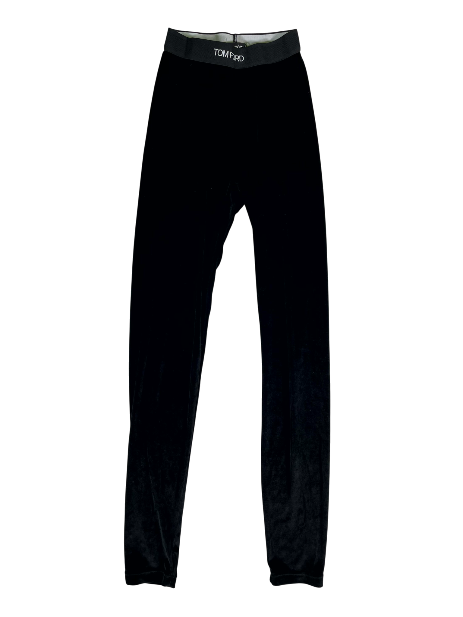 Tom Ford Velour Black Leggings