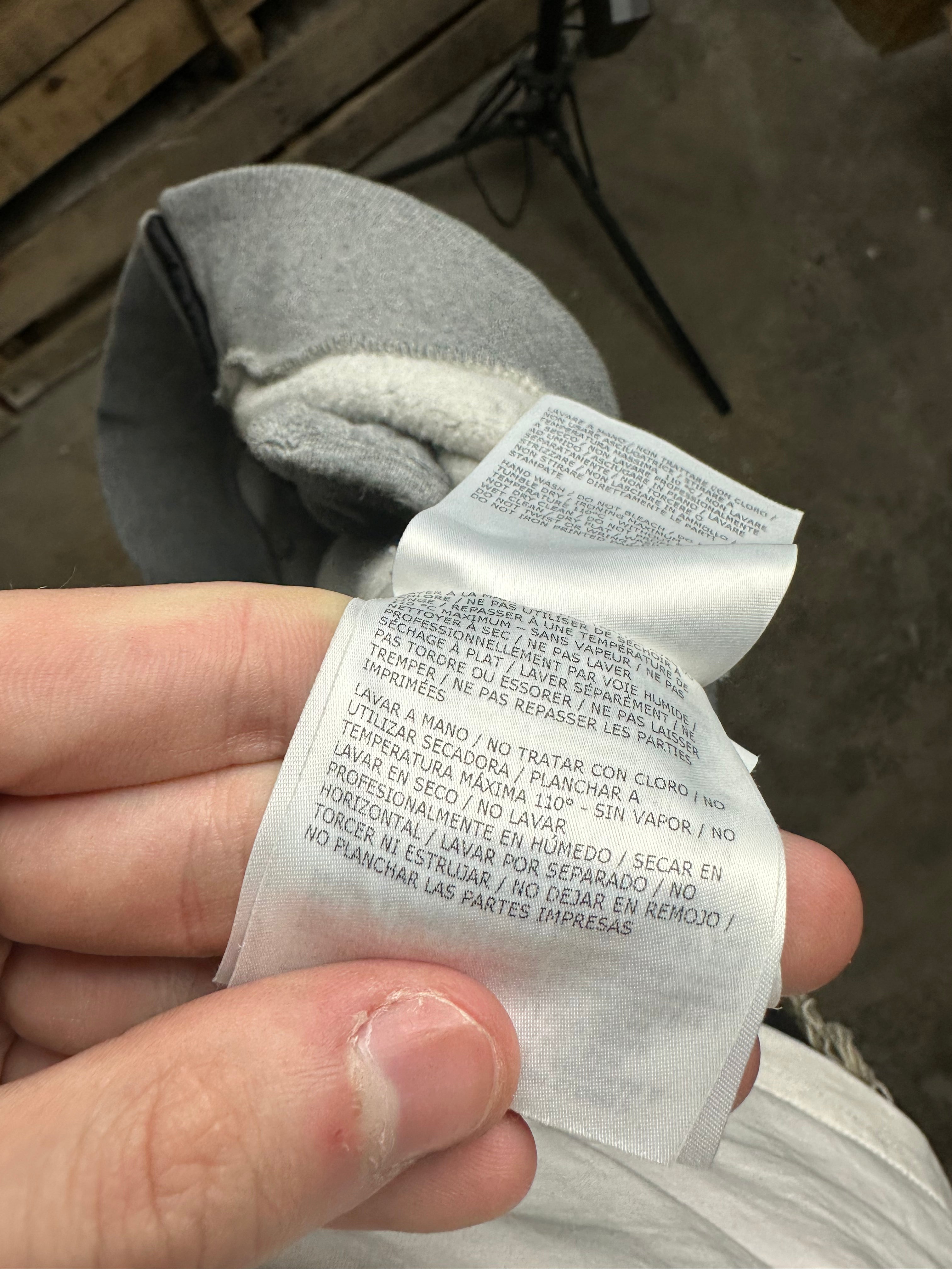 Moncler Sweatsuit Grey Black Used 14Y & 12Y